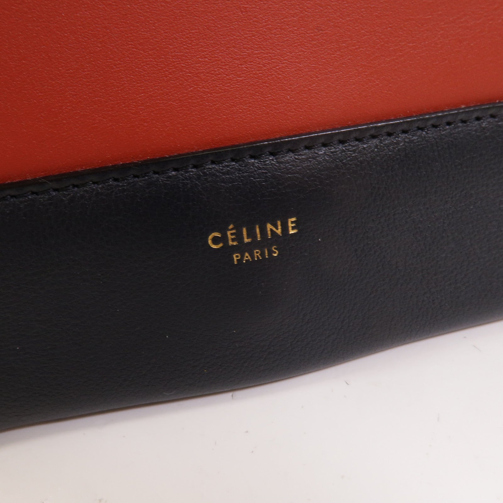 CELINE 牛皮皮革Frame Medium肩背袋