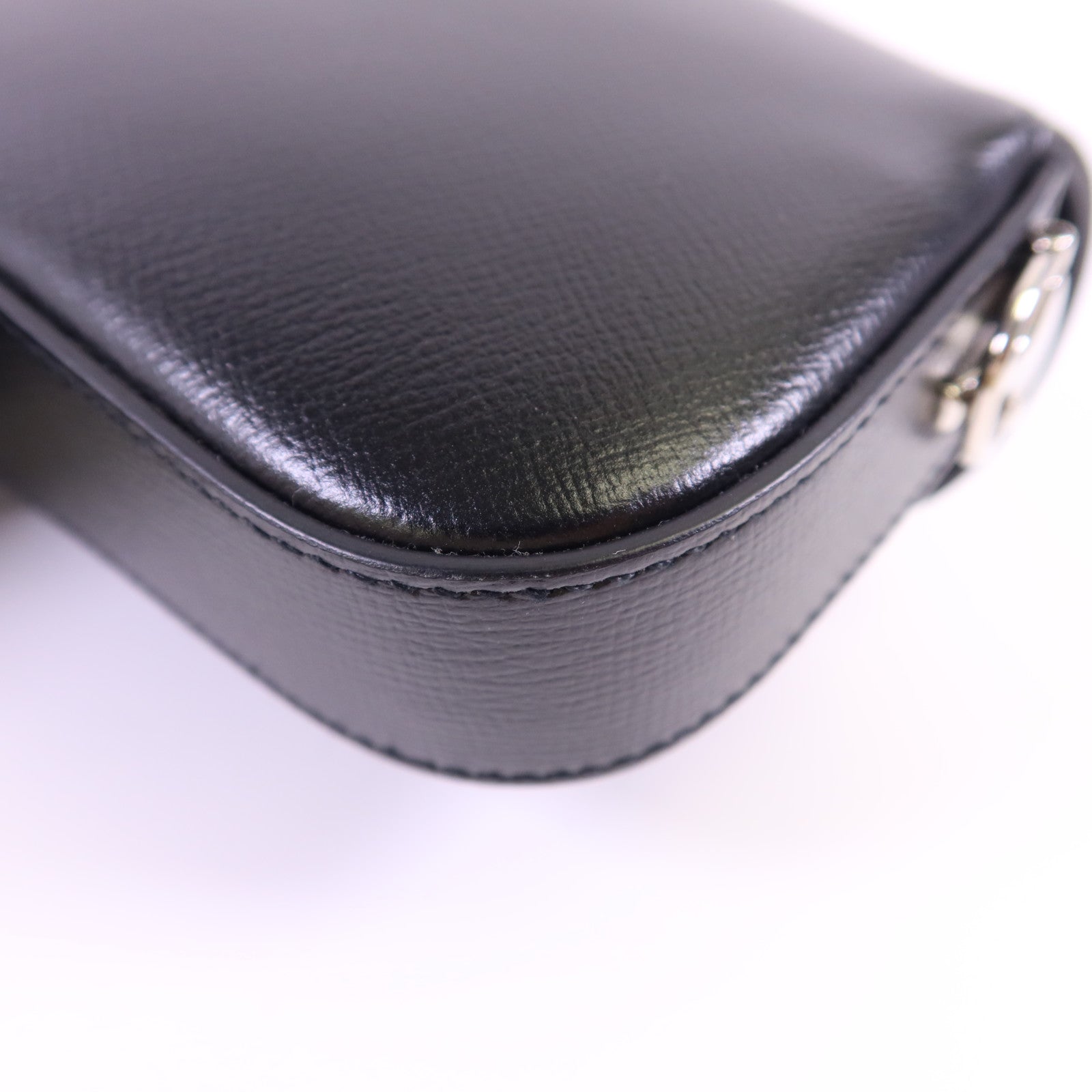 GUCCI 牛皮皮革Horsebit 1955 Mini Shoulder Bag銀扣肩背袋