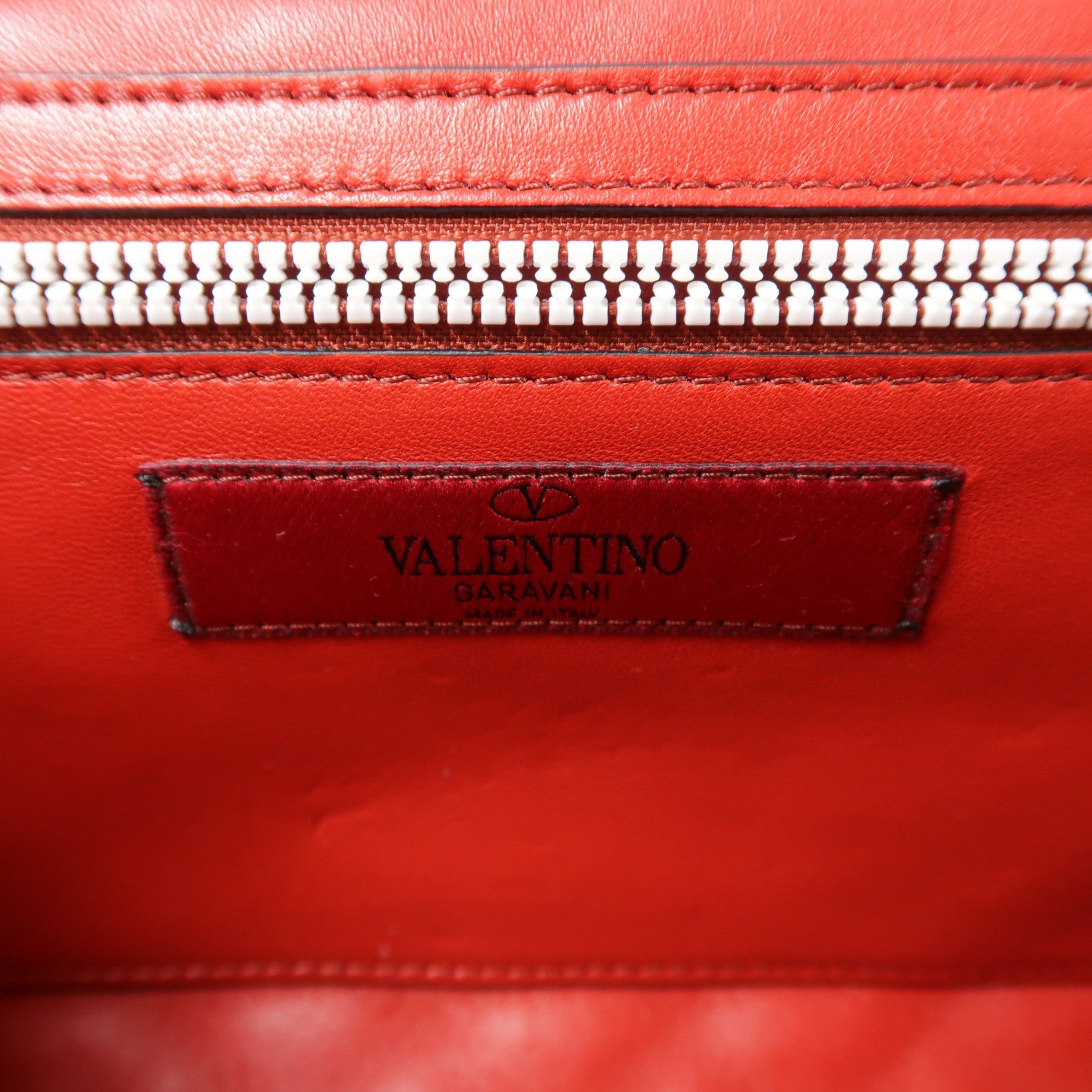 Valentino 牛皮皮革Shoulder Bag鏈帶肩背袋