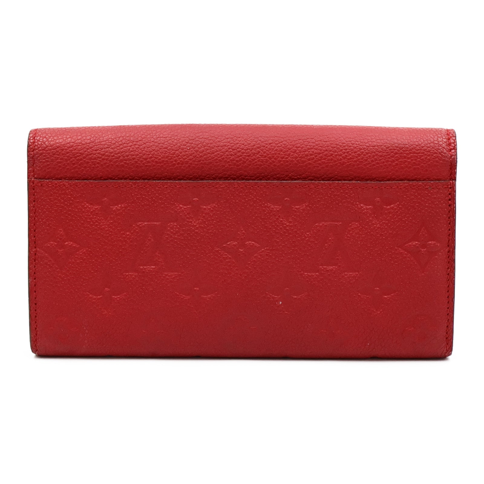 LOUIS VUITTON 【激減優惠】Monogram Empreinte Sarah Wallet金扣長錢包