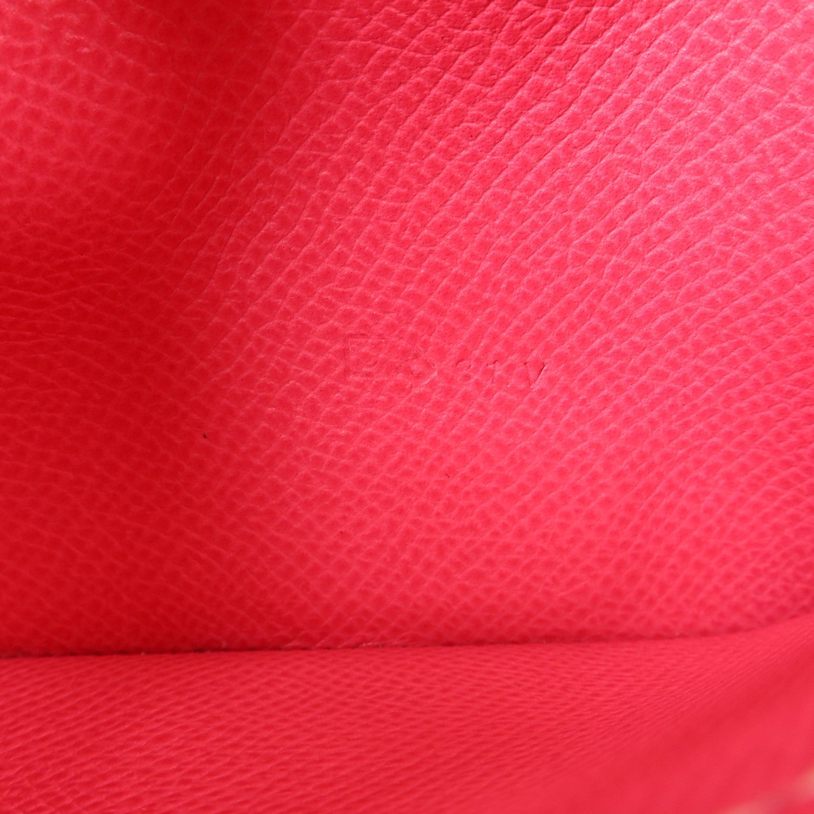HERMES Epsom皮革Bearn W Snap長錢包Tosca/Rose Tyrien