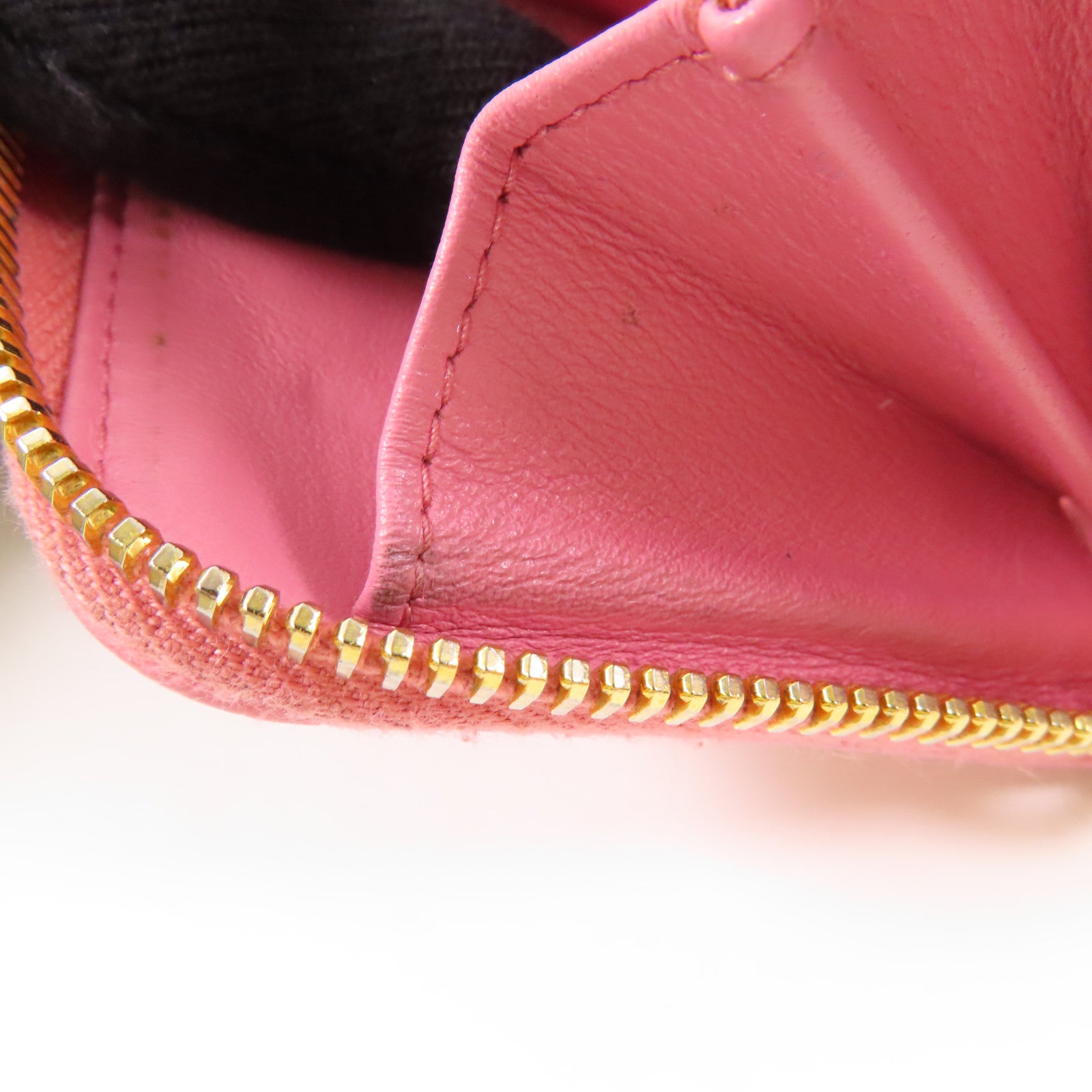 PRADA 牛皮皮革Coin Case金扣零錢包