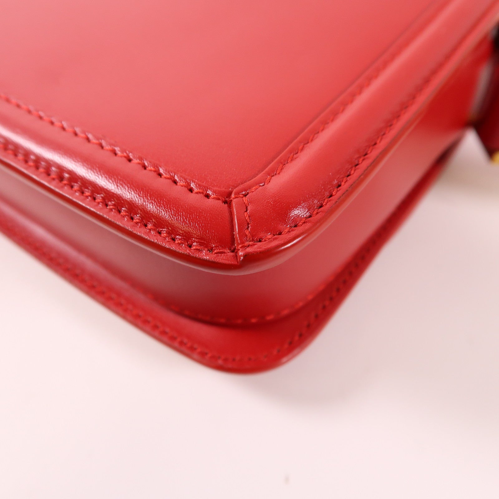 SAINT LAURENT 牛皮皮革Solferino Box金扣肩背袋