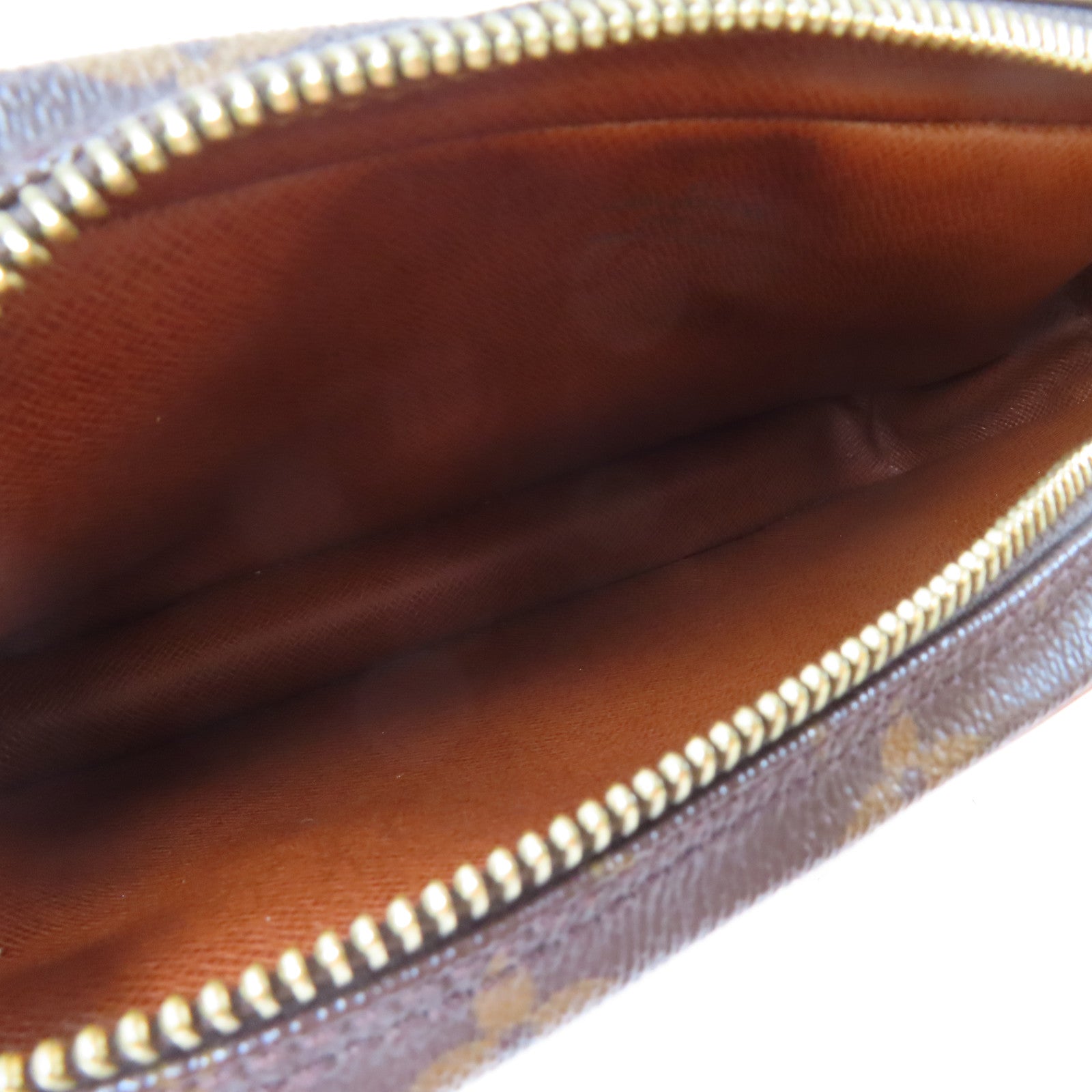 LOUIS VUITTON Monogram Marly Bandouliere金扣肩背袋啡色