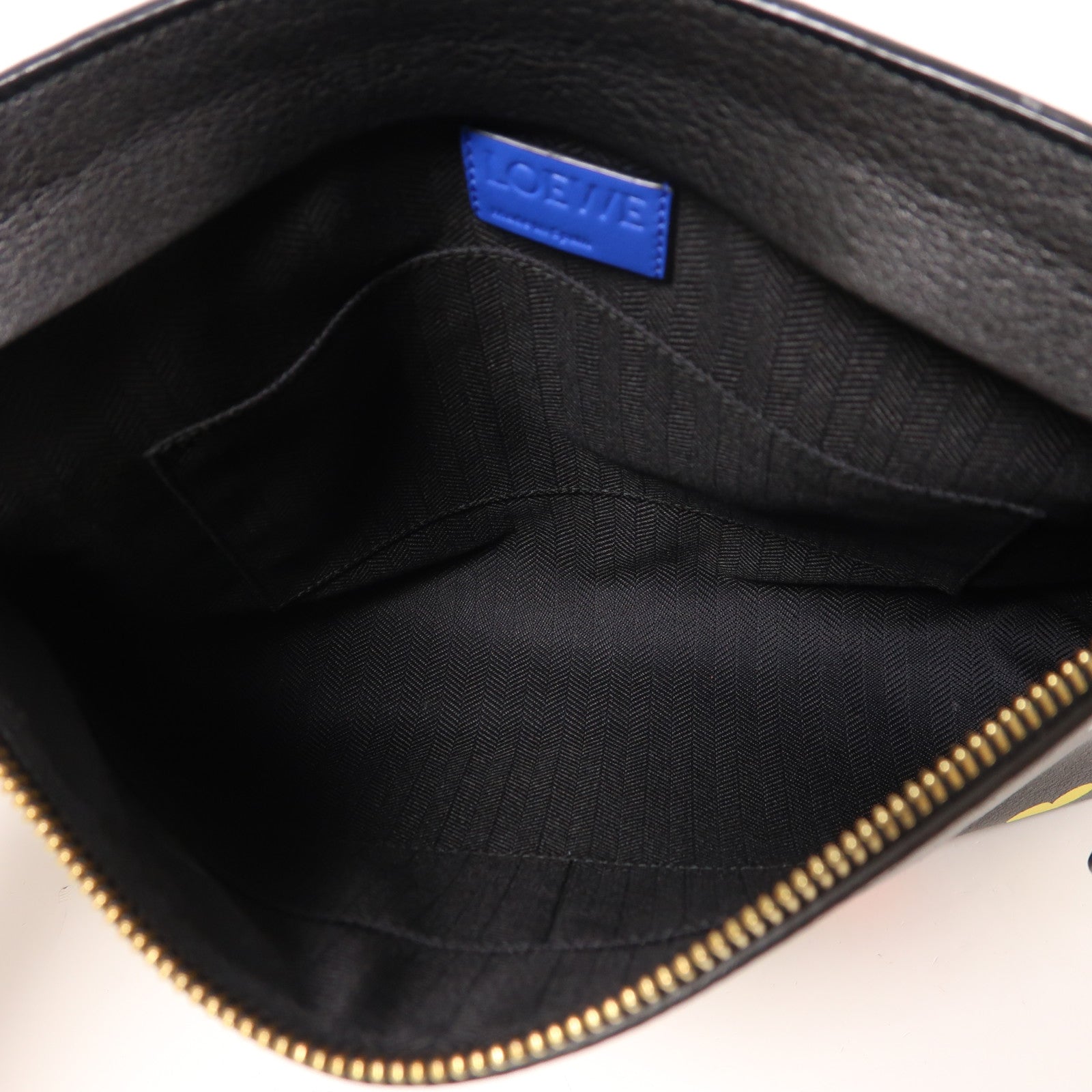 LOEWE 牛皮皮革Shoulder Bag金扣肩背袋