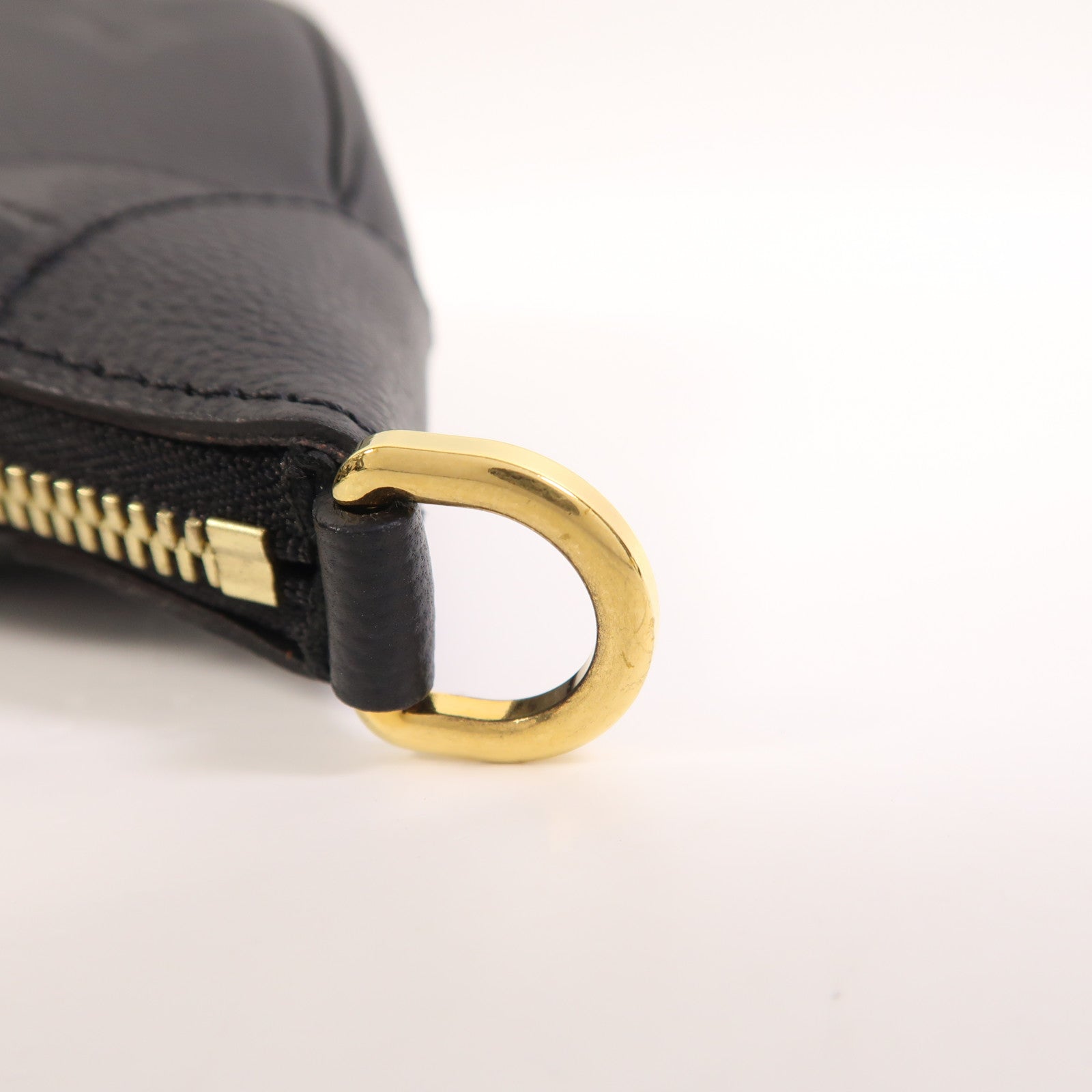 LOUIS VUITTON Monogram Empreinte Bagatelle金扣手挽肩背兩用袋