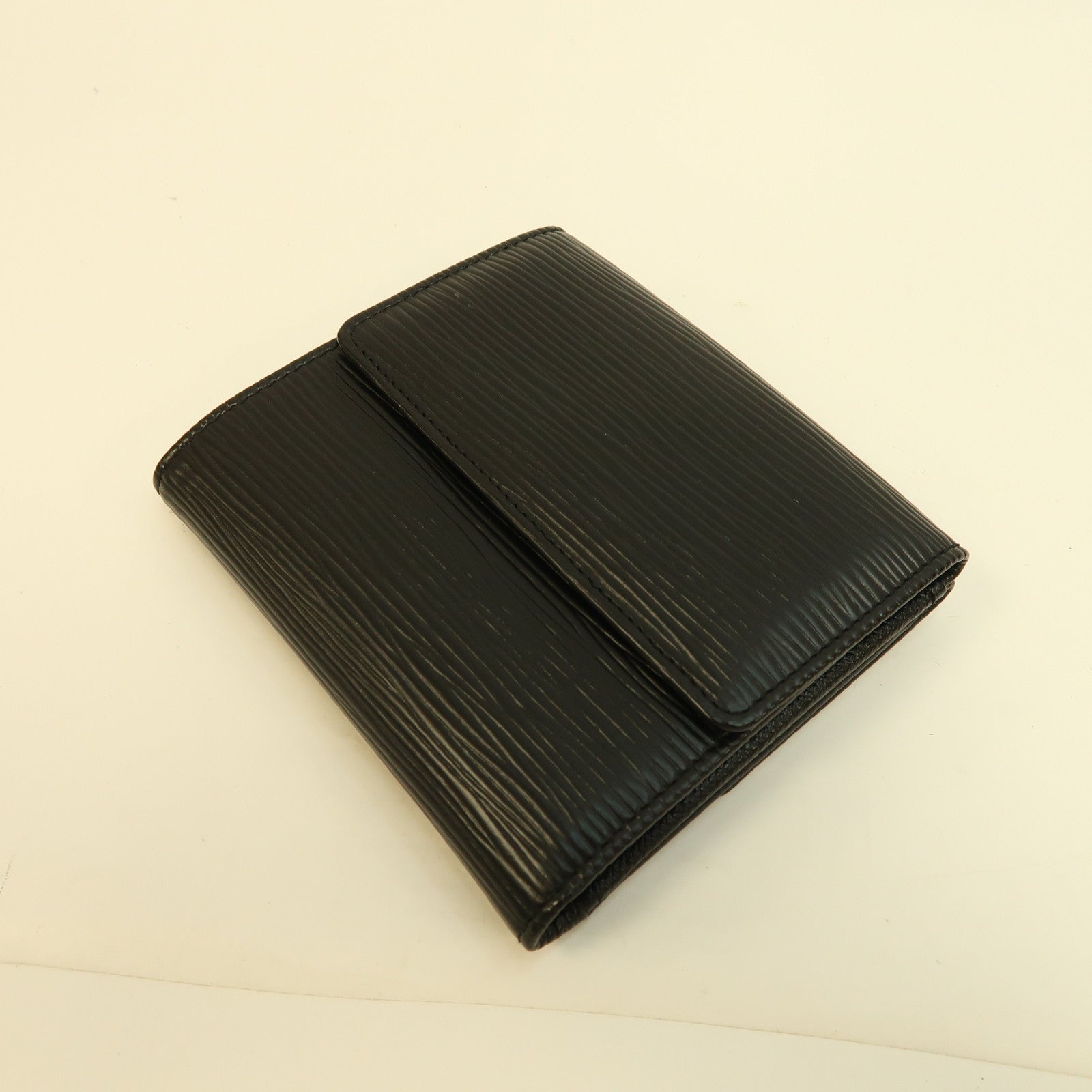 LOUIS VUITTON Epi W Hook Wallet錢包黑色
