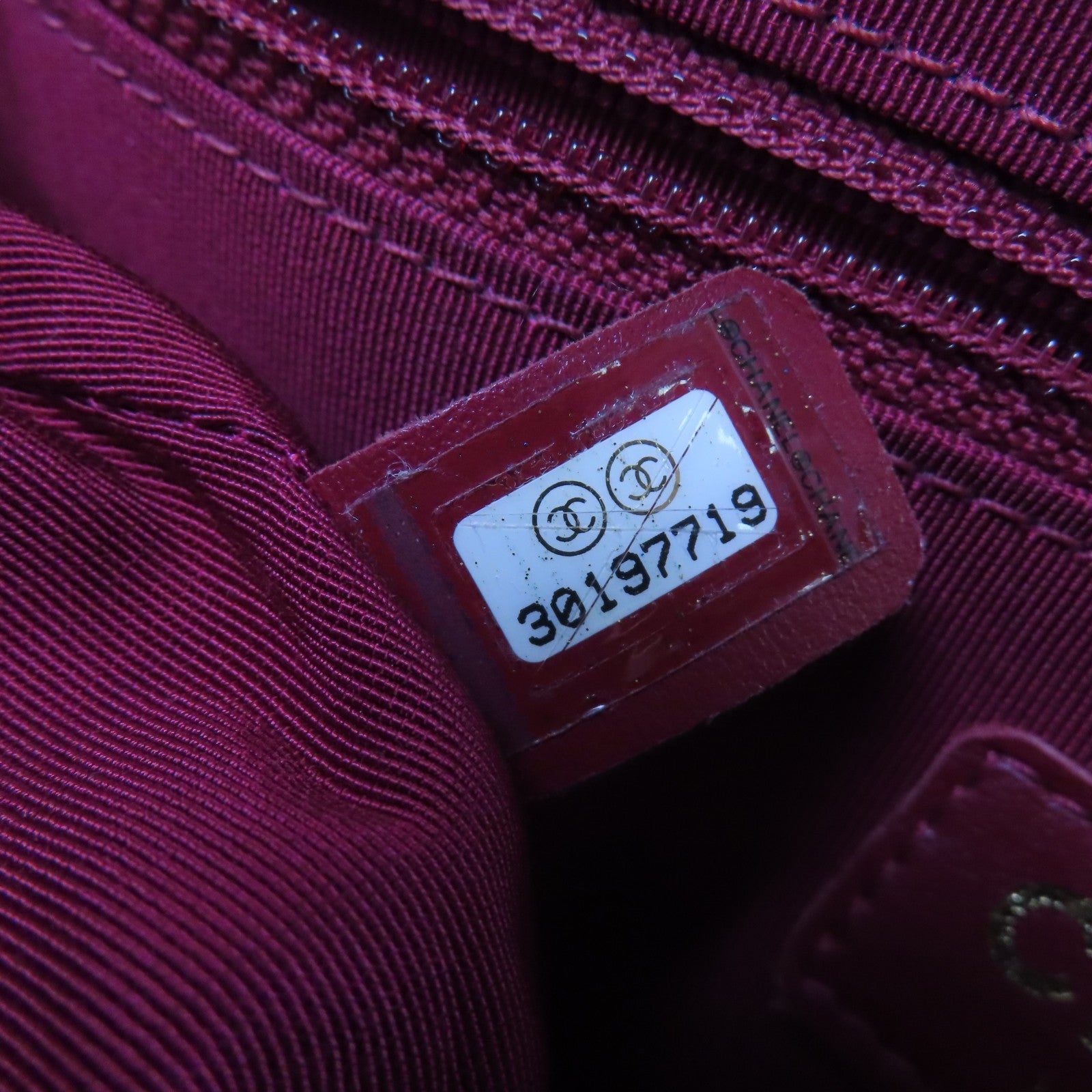 CHANEL 牛皮皮革Chain 2Way Shoulder Bag金扣鏈帶手挽肩背兩用袋