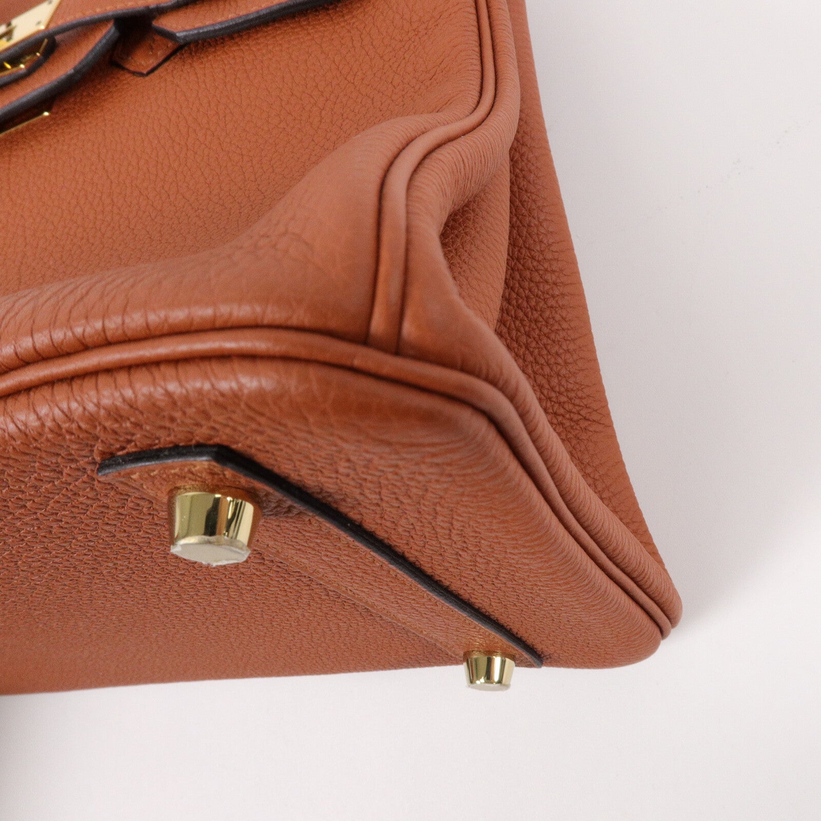 HERMES Togo皮革Birkin 30手挽袋Cuivre