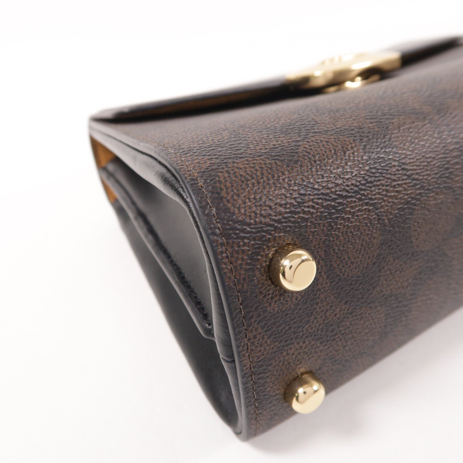 COACH 塗層帆布Eliza Top Handle Bag金扣手挽肩背兩用袋