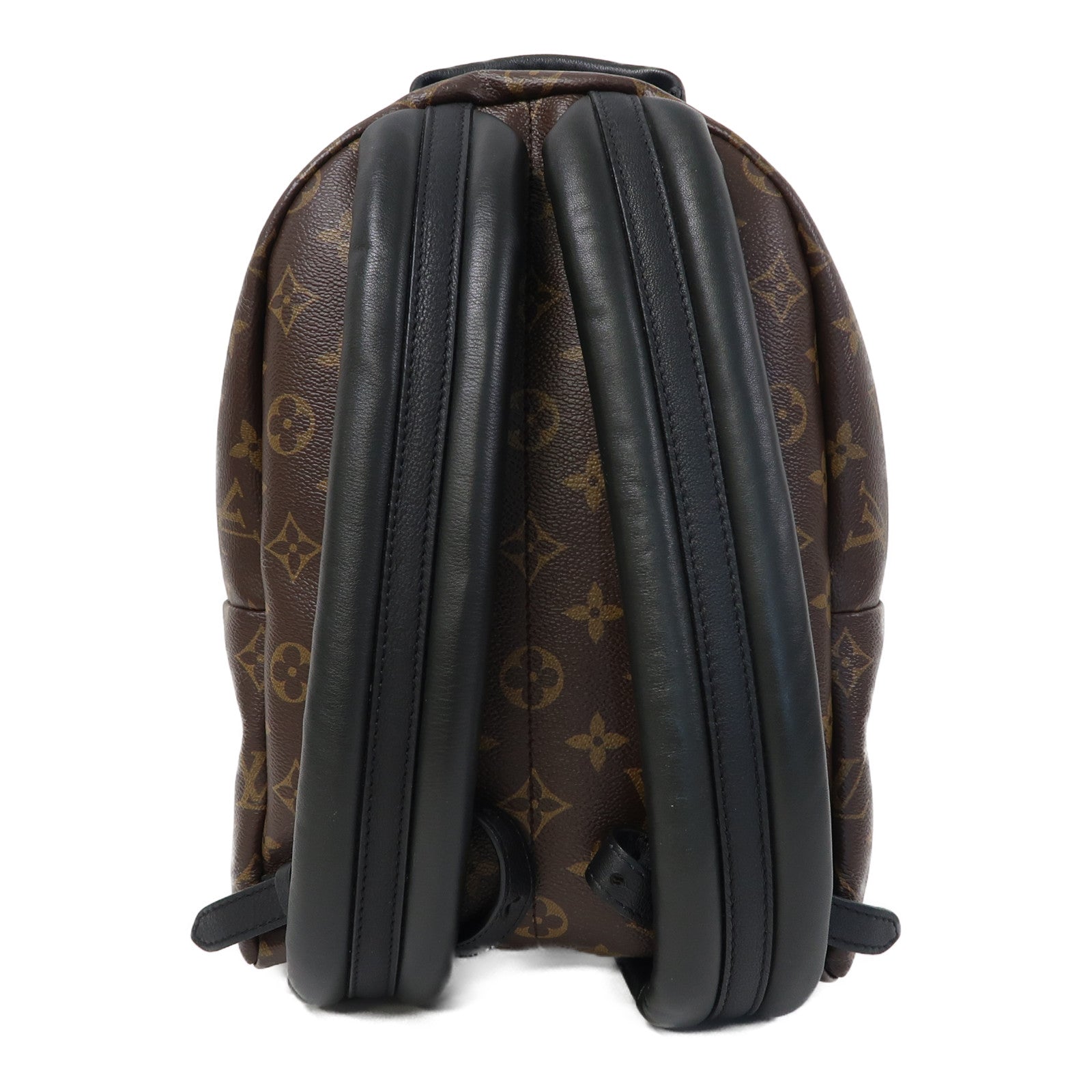 LOUIS VUITTON Monogram Palm Springs金扣背包啡色