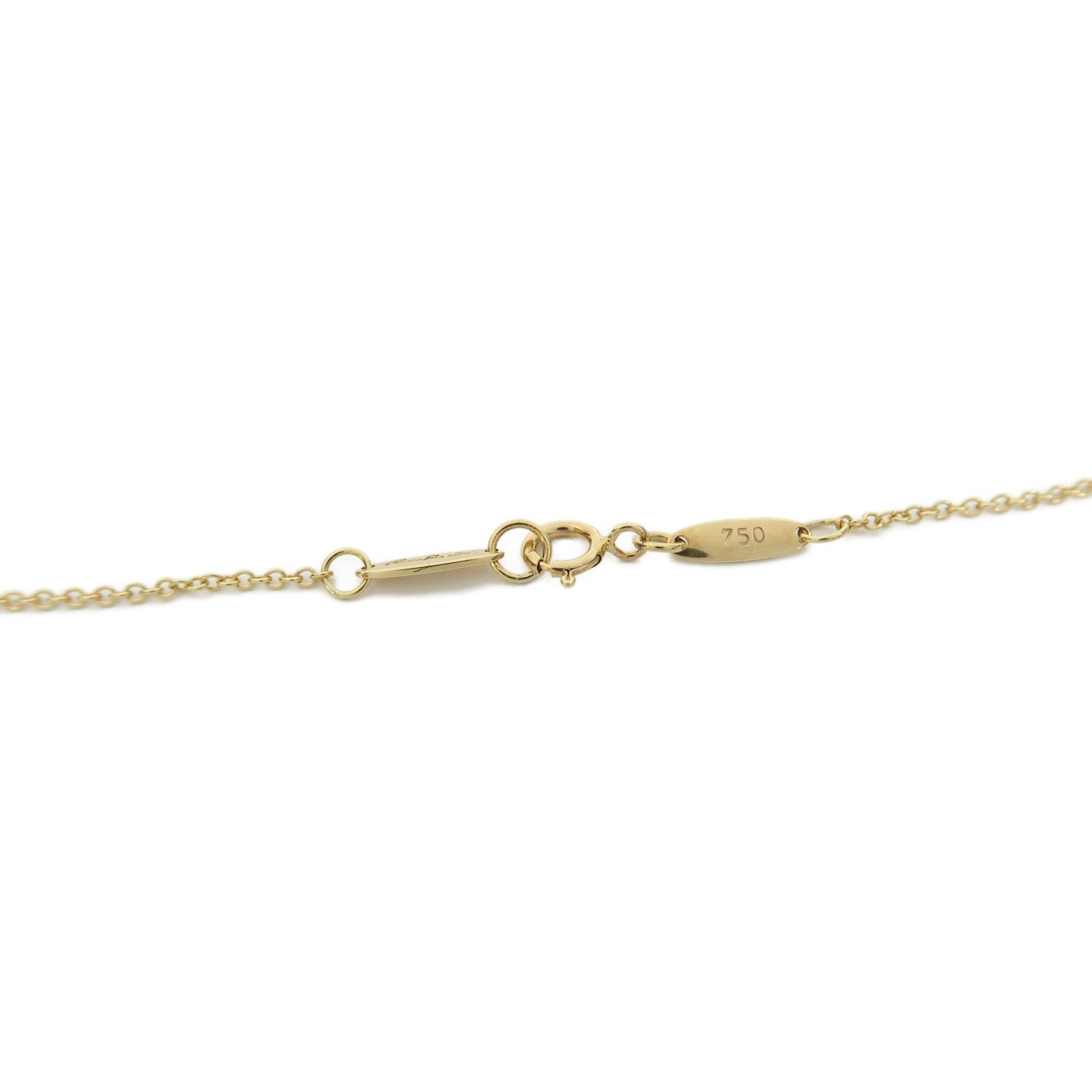 TIFFANY＆CO 【激減優惠】18K黃金Open Heart Necklace項鍊