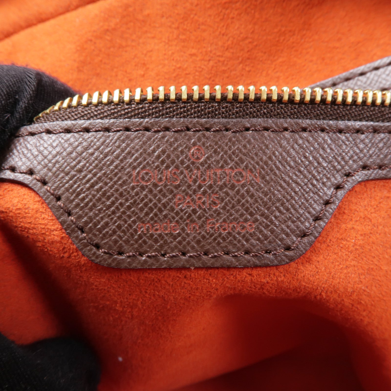 LOUIS VUITTON Damier Brera金扣手挽袋