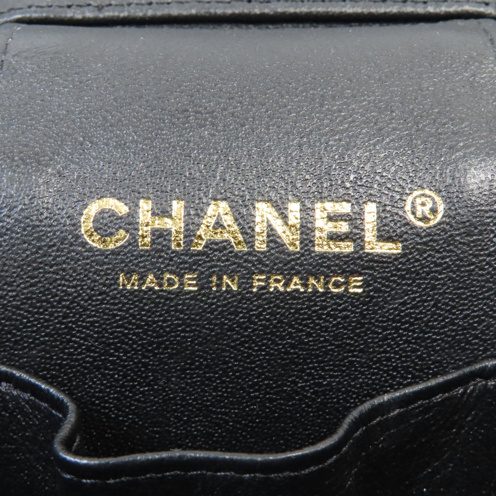 CHANEL 【激減優惠】菱格羊皮皮革Vanity Case銀扣手挽肩背兩用袋黑色