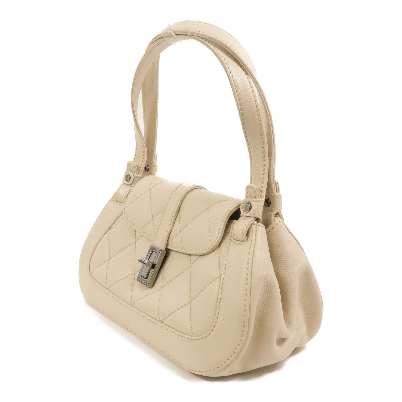 CHANEL 牛皮皮革Quilted Mademoiselle Flap手挽袋