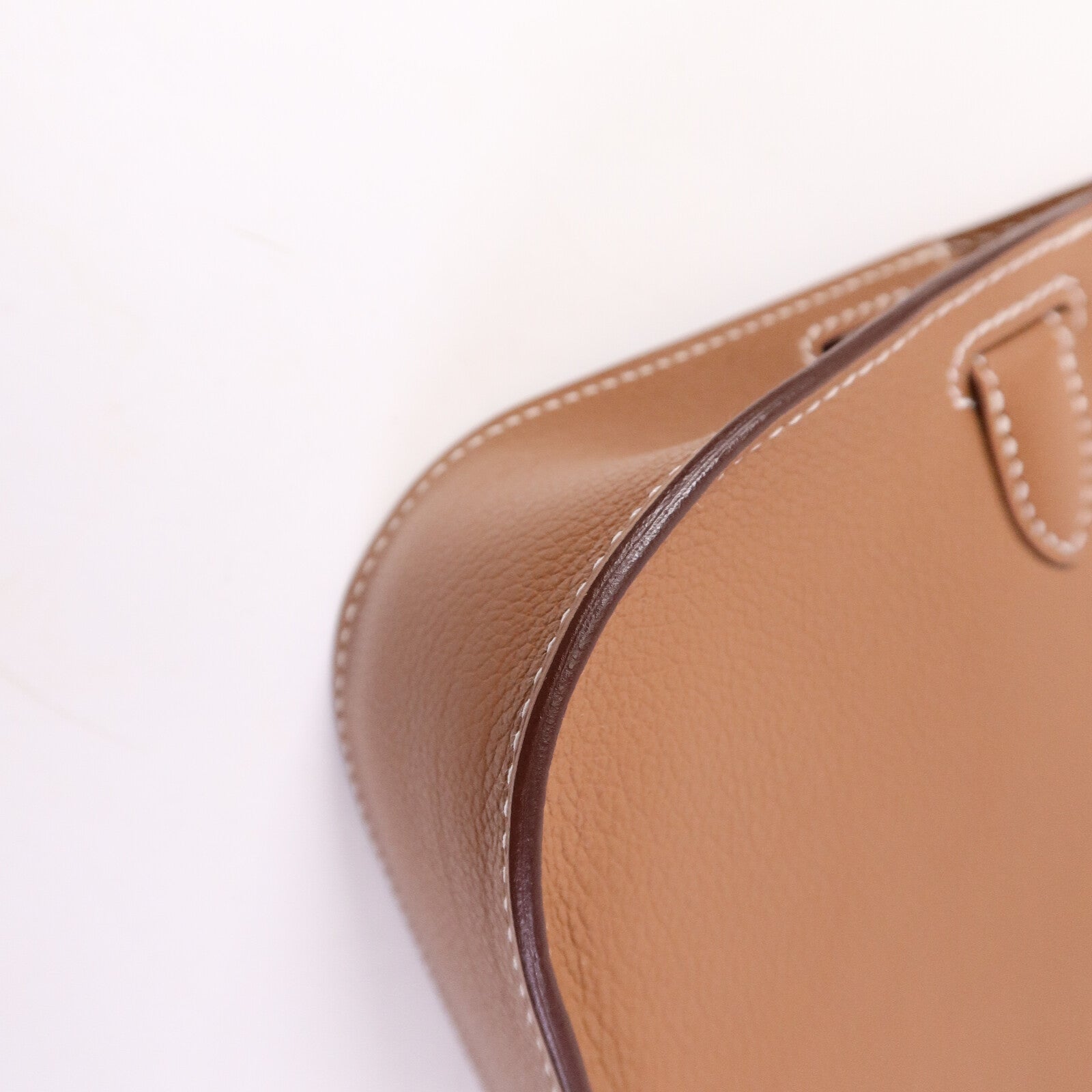 HERMES Evercolor皮革Mini Jypsiere肩背袋Gold