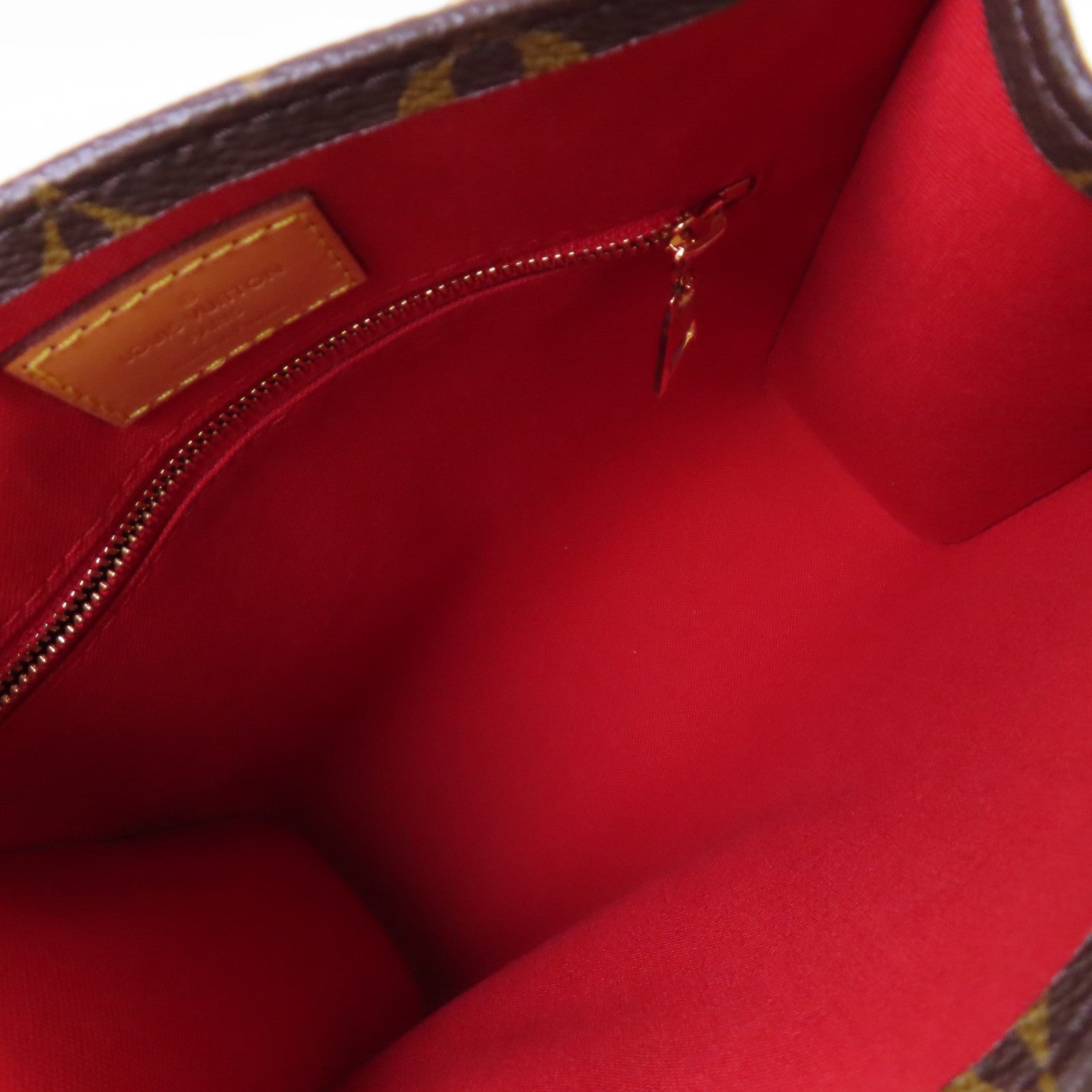 LOUIS VUITTON Monogram Sac Plat BB 2Way Tote Bag金扣手挽肩背兩用袋啡色