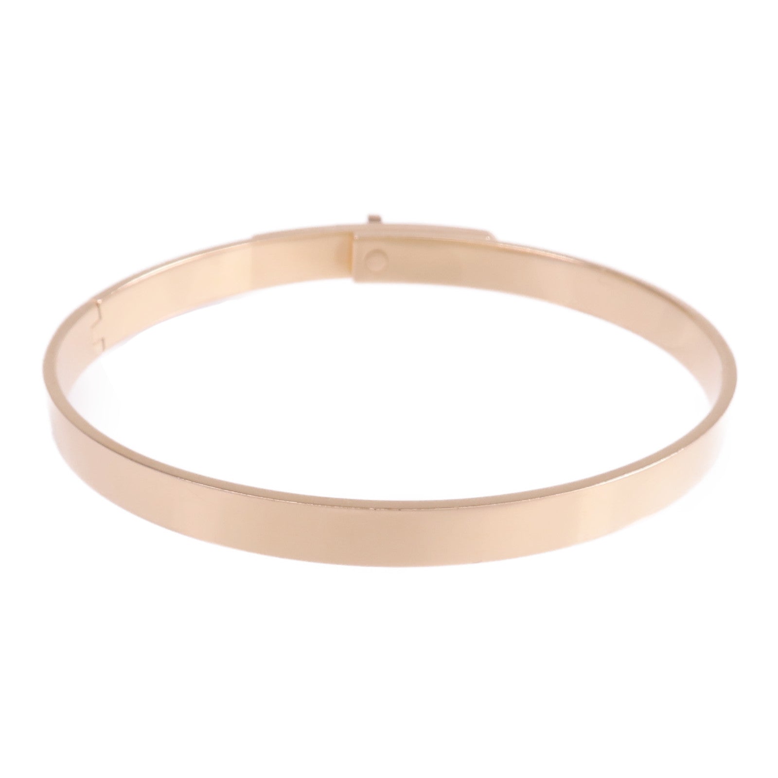 HERMES 18K玫瑰金Kelly Diamond Bracelet鑽石手鐲