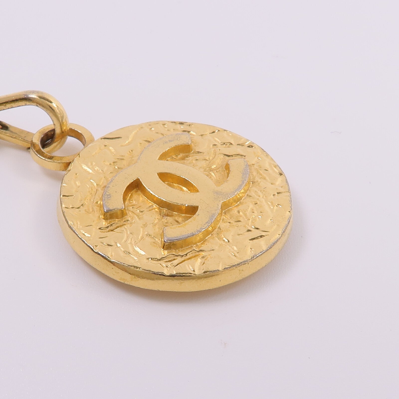 CHANEL 牛皮皮革/金屬Belt Chain皮帶