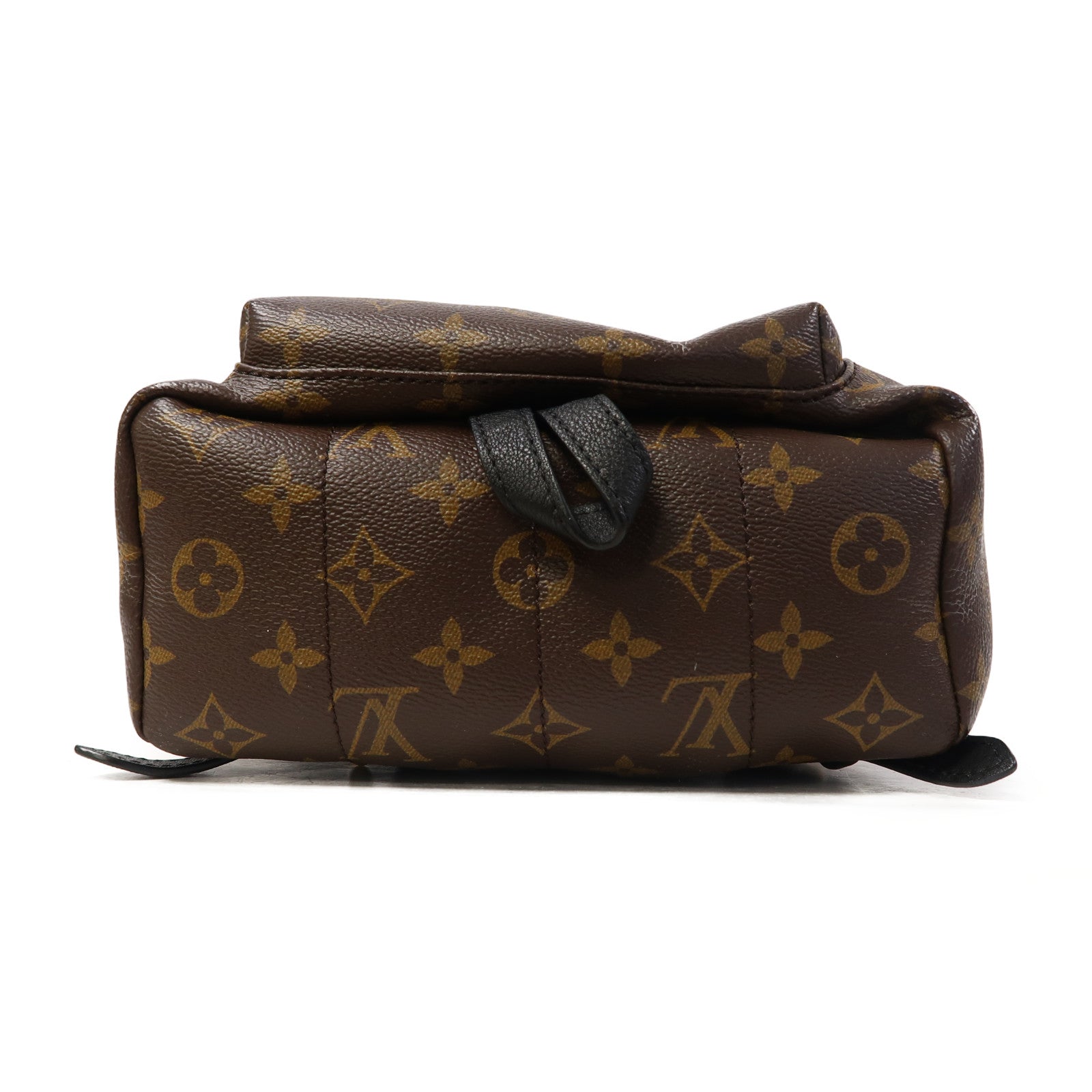 LOUIS VUITTON Monogram Palm Springs金扣背包啡色