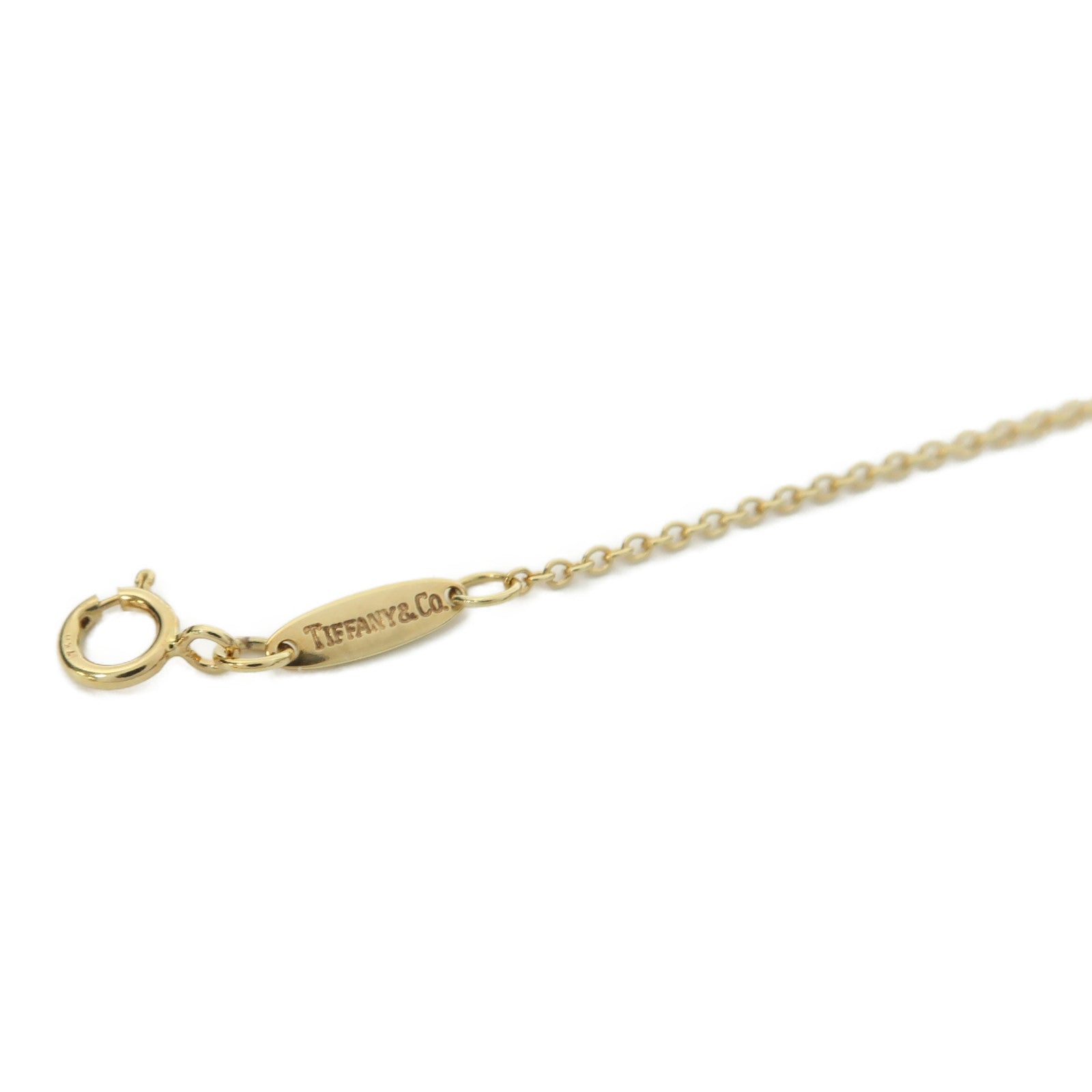 TIFFANY＆CO 【激減優惠】18K黃金Open Heart Necklace項鍊