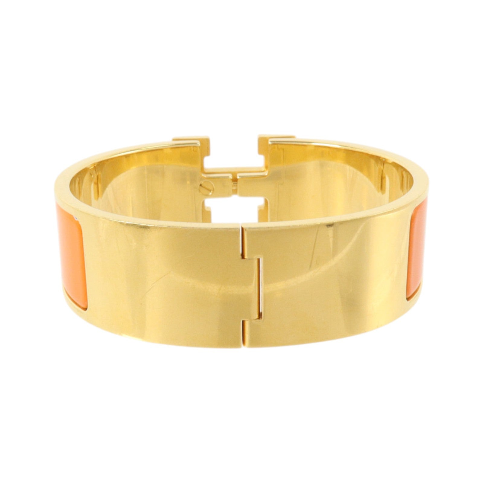 HERMES 金屬/琺瑯Clic-Clac H Bracelet金扣手鏈