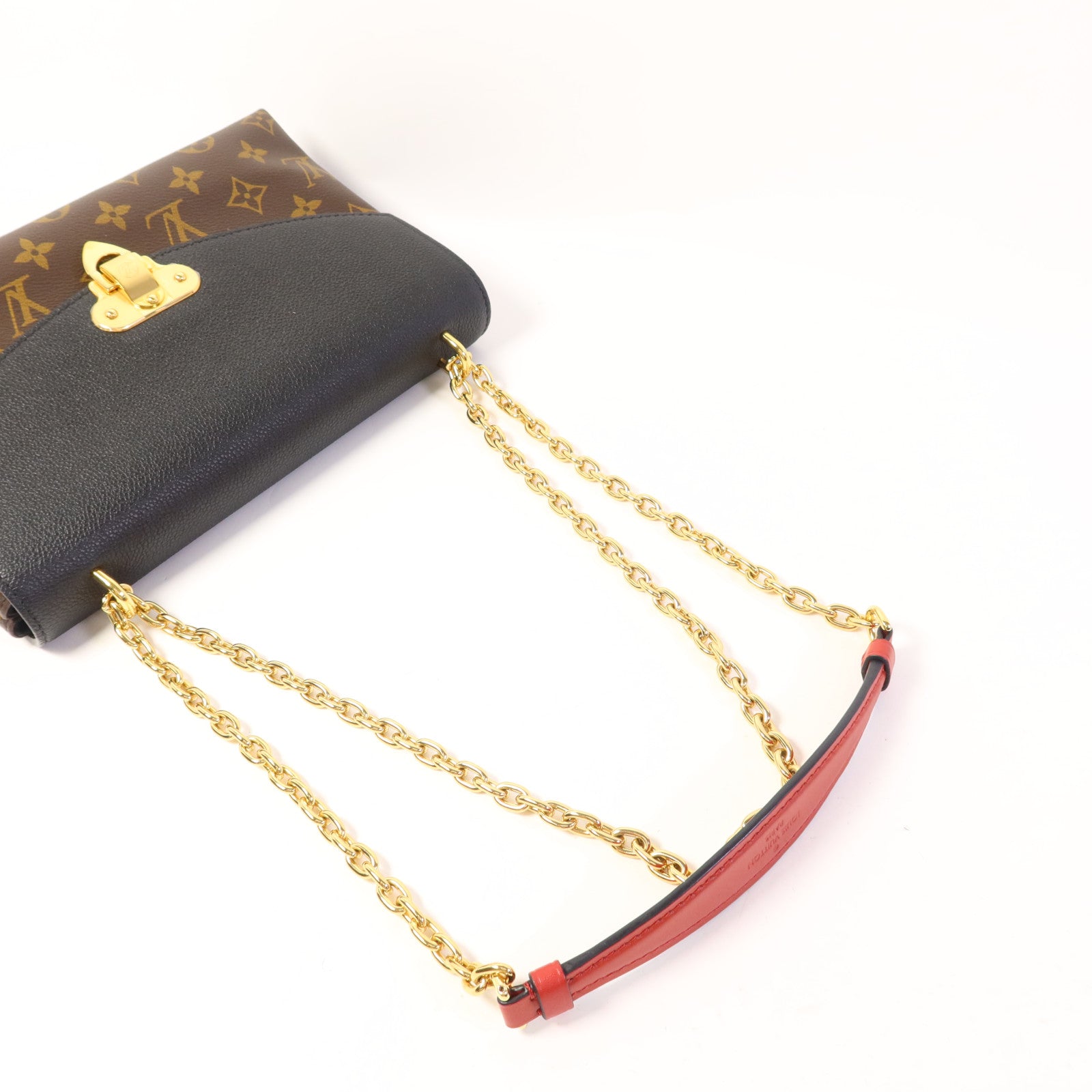 LOUIS VUITTON Mongram Saint Placide金扣肩背袋