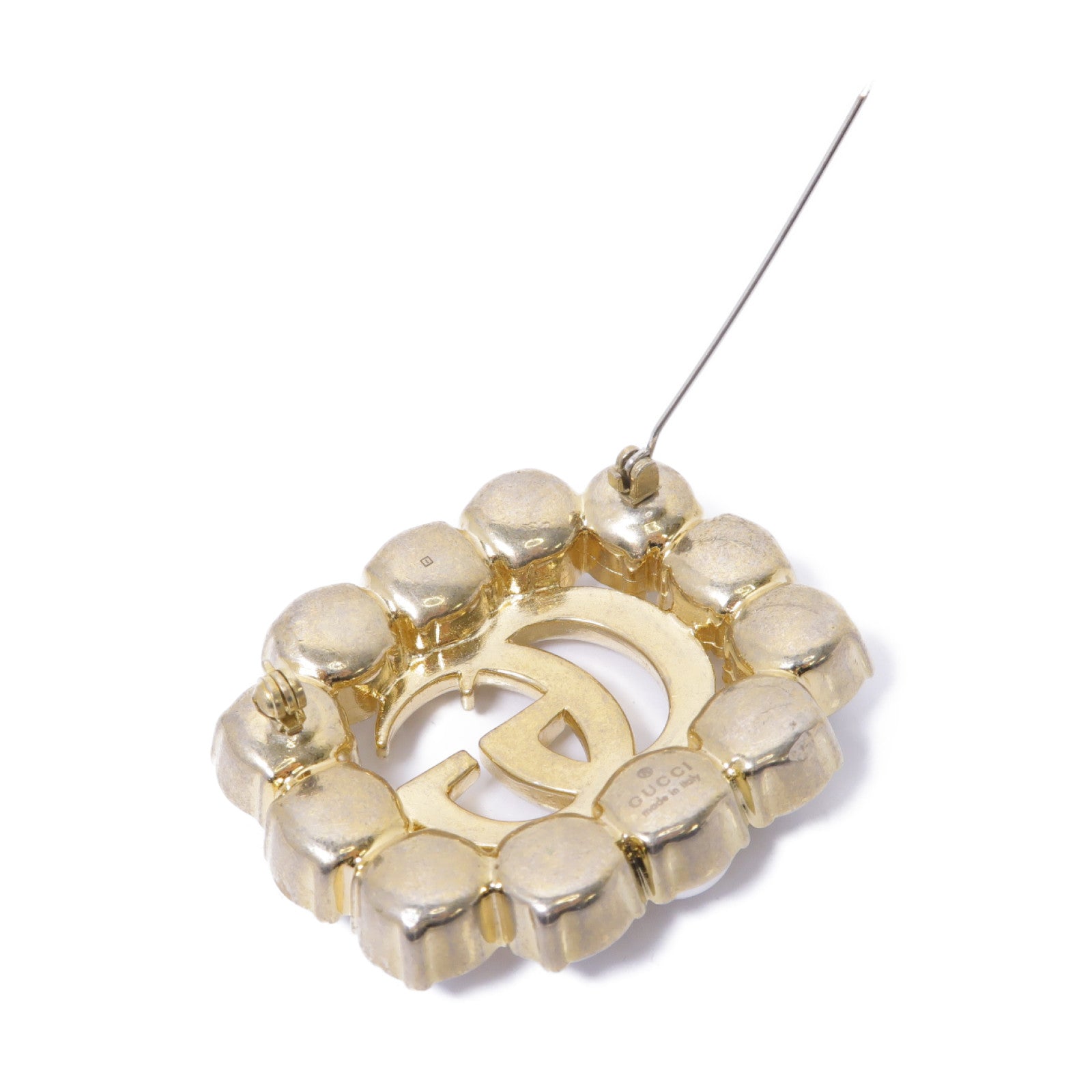 GUCCI 金屬Brooch胸針金色