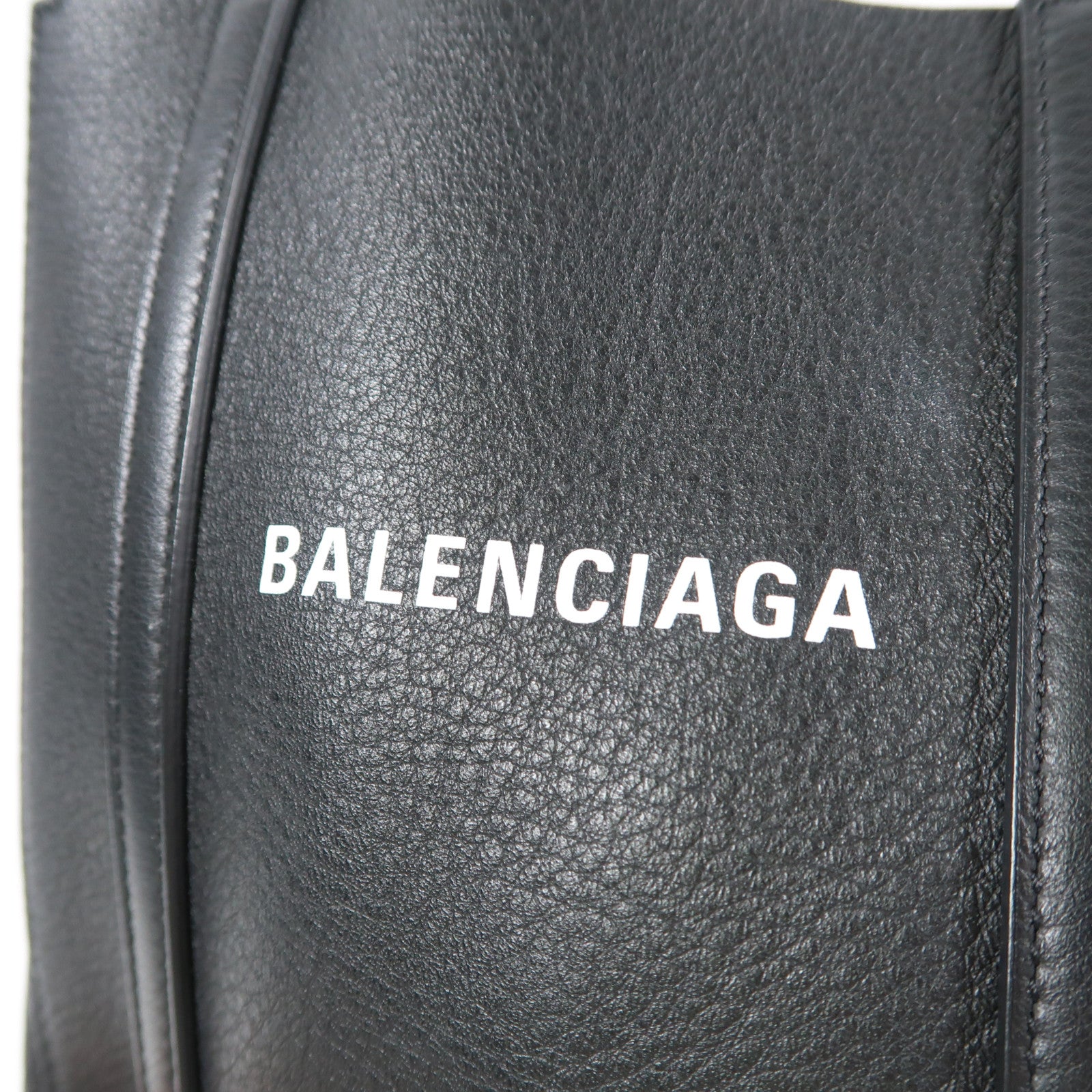 BALENCIAGA 牛皮皮革2 Way Shoulder Bag銀扣手挽肩背兩用袋