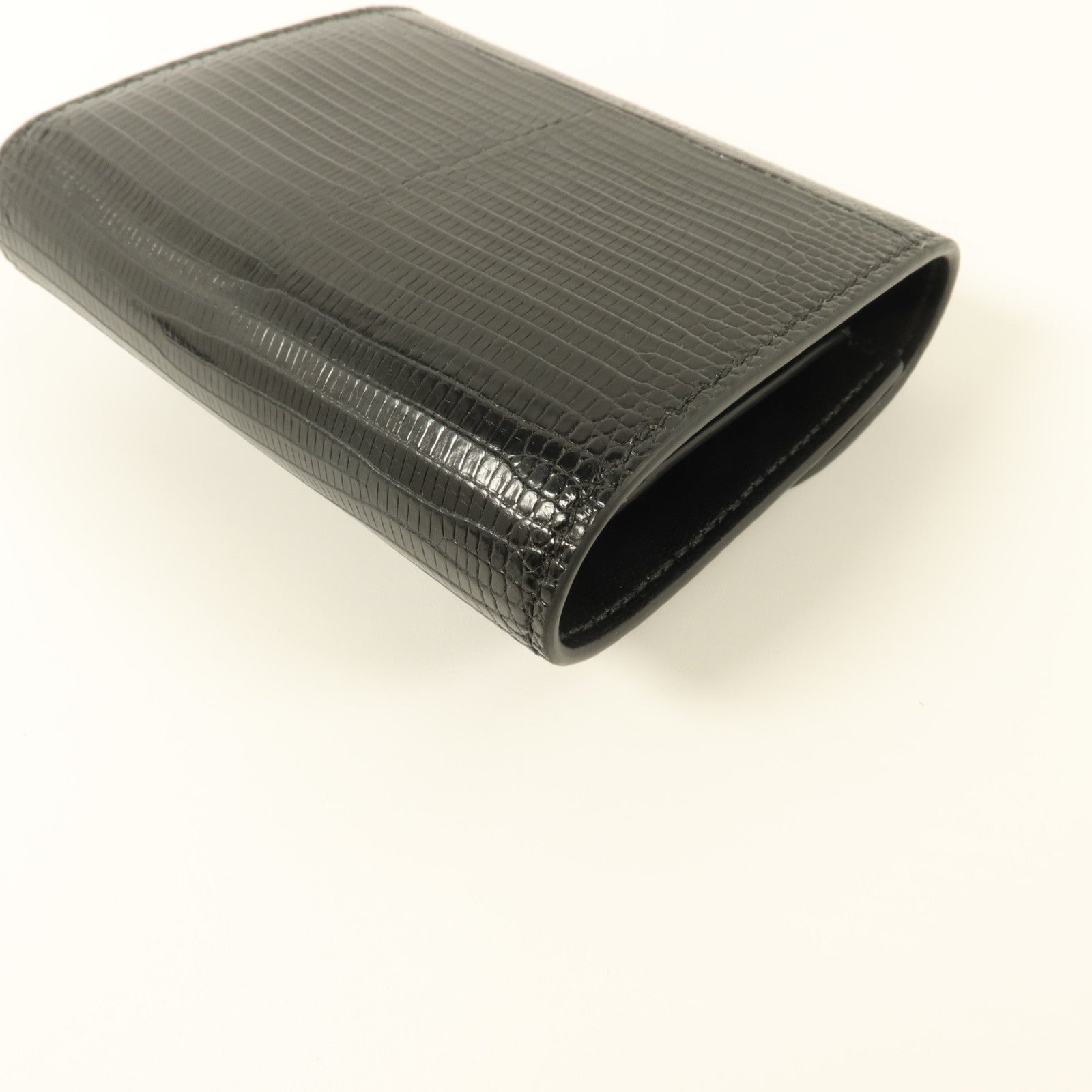 CELINE 蜥蝪皮革Triomphe Trifold Wallet錢包