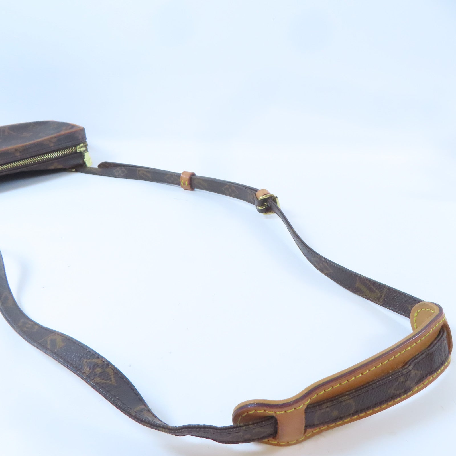 LOUIS VUITTON Monogram Marly Bandouliere金扣肩背袋啡色