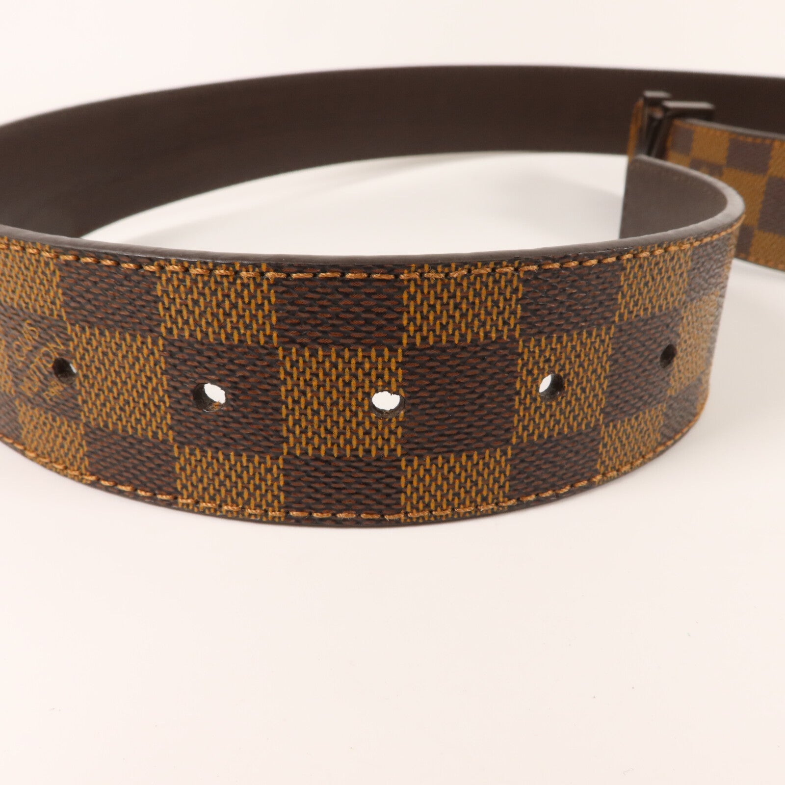 LOUIS VUITTON Damier LV Initials Belt腰帶