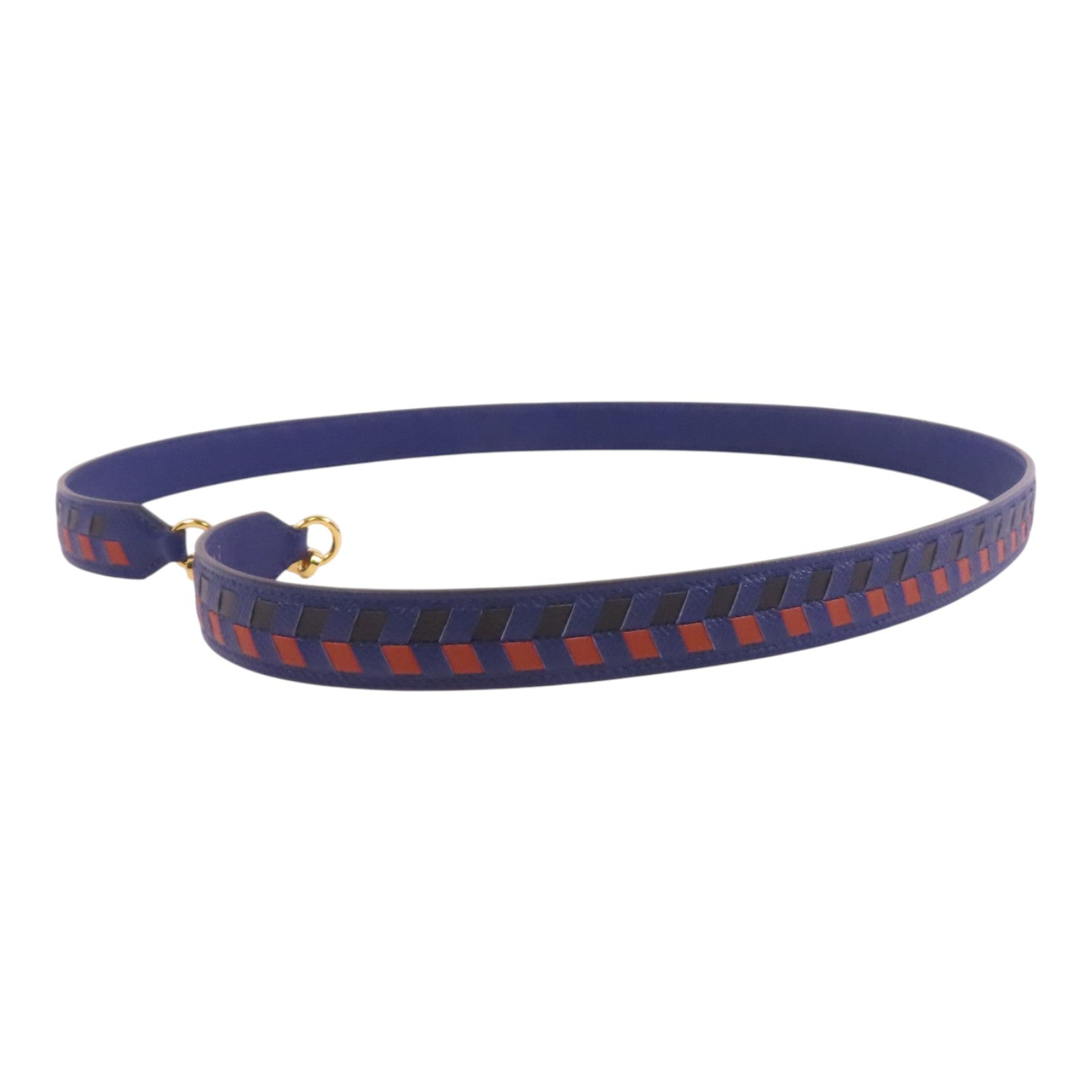 HERMES Epsom皮革Shoulder Strap銀扣肩帶