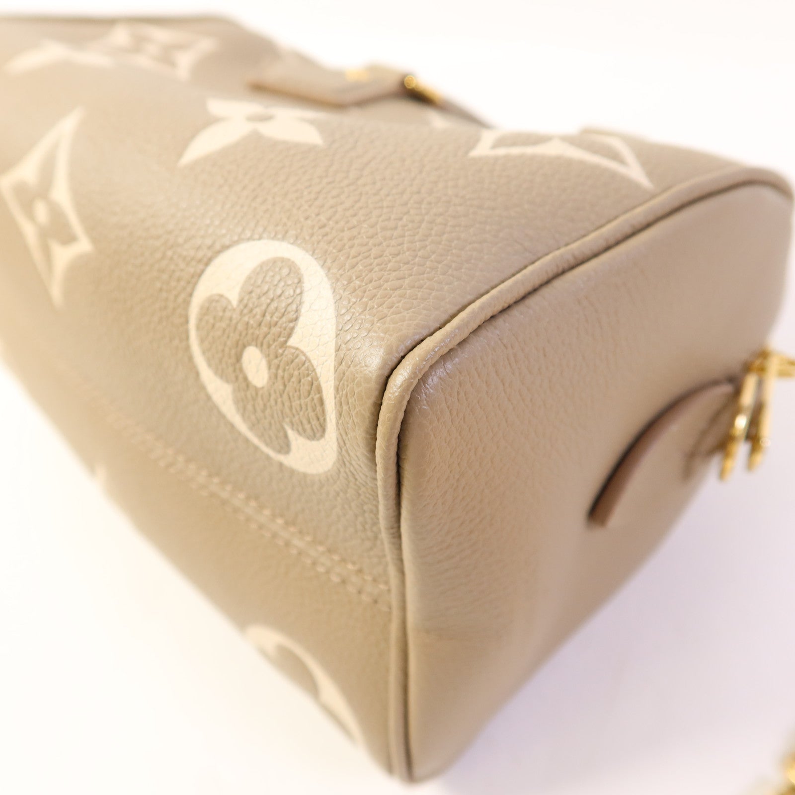 LOUIS VUITTON Monogram Empreinte Speedy Bandouliere 20金扣手挽肩背兩用袋