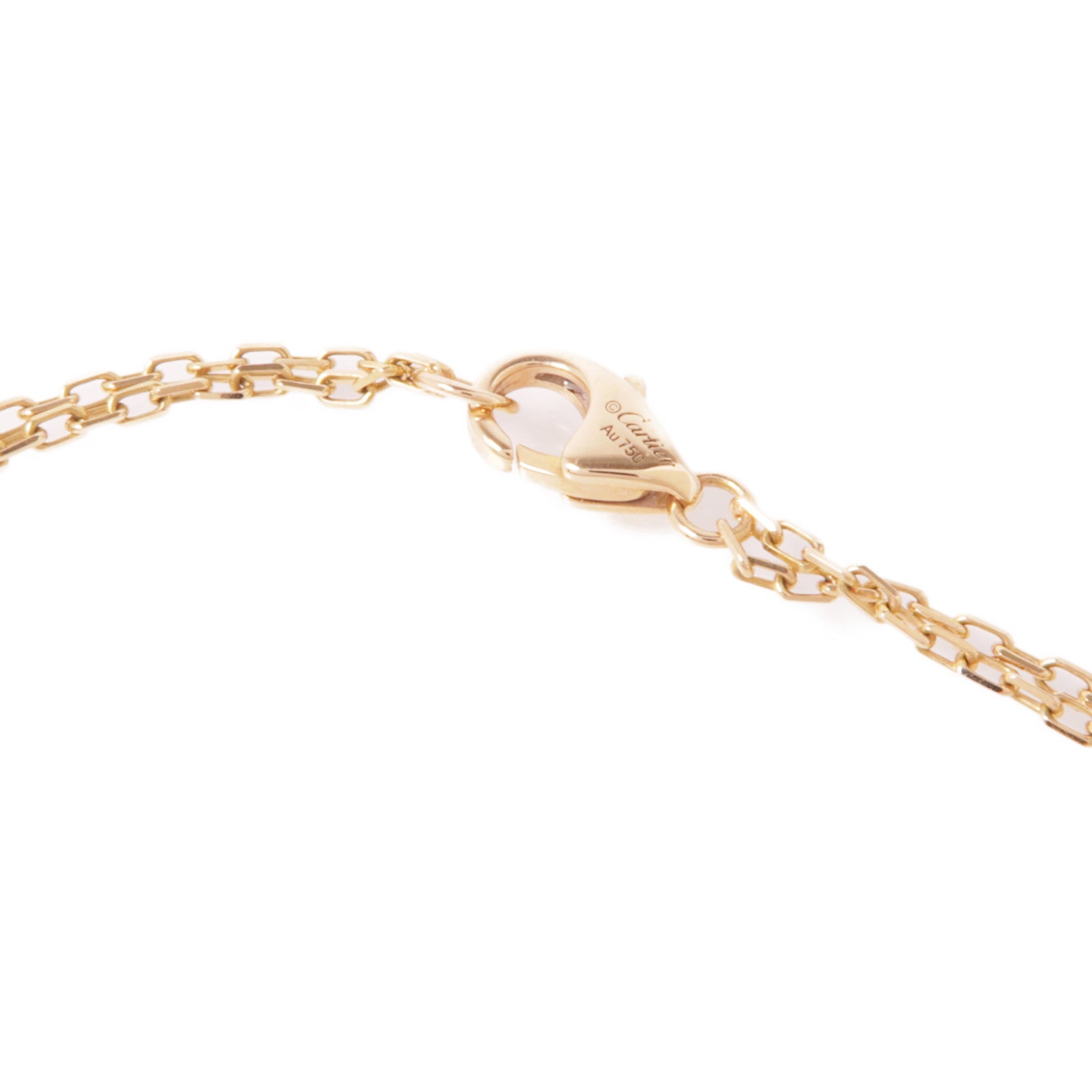 CARTIER 18K玫瑰金Love Bracelet鑽石手鏈