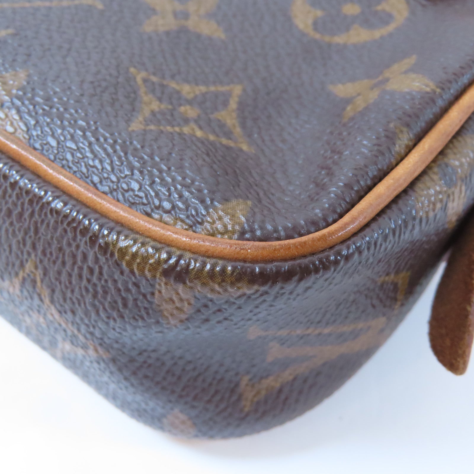 LOUIS VUITTON Monogram Marly Bandouliere金扣肩背袋啡色
