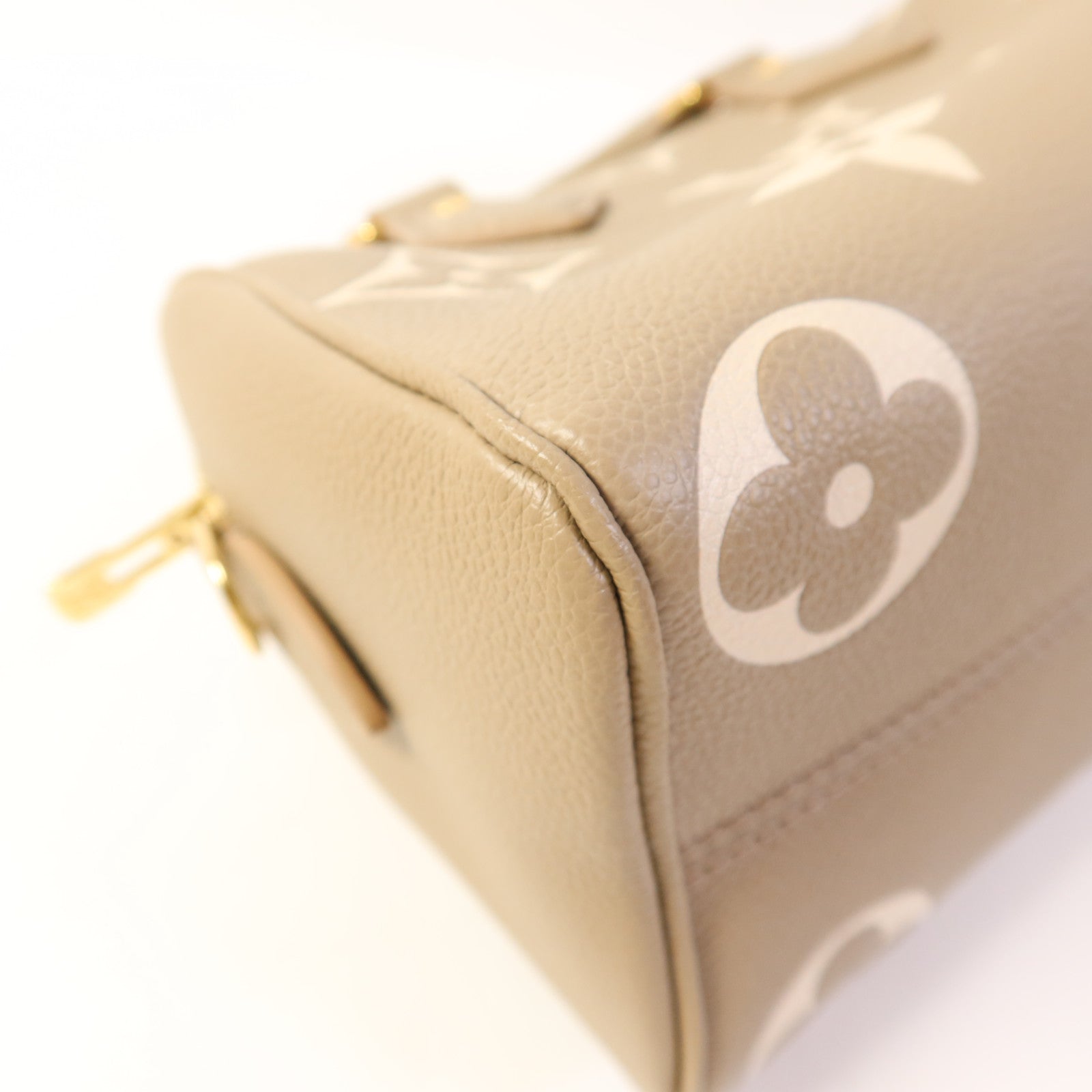 LOUIS VUITTON Monogram Empreinte Speedy Bandouliere 20金扣手挽肩背兩用袋