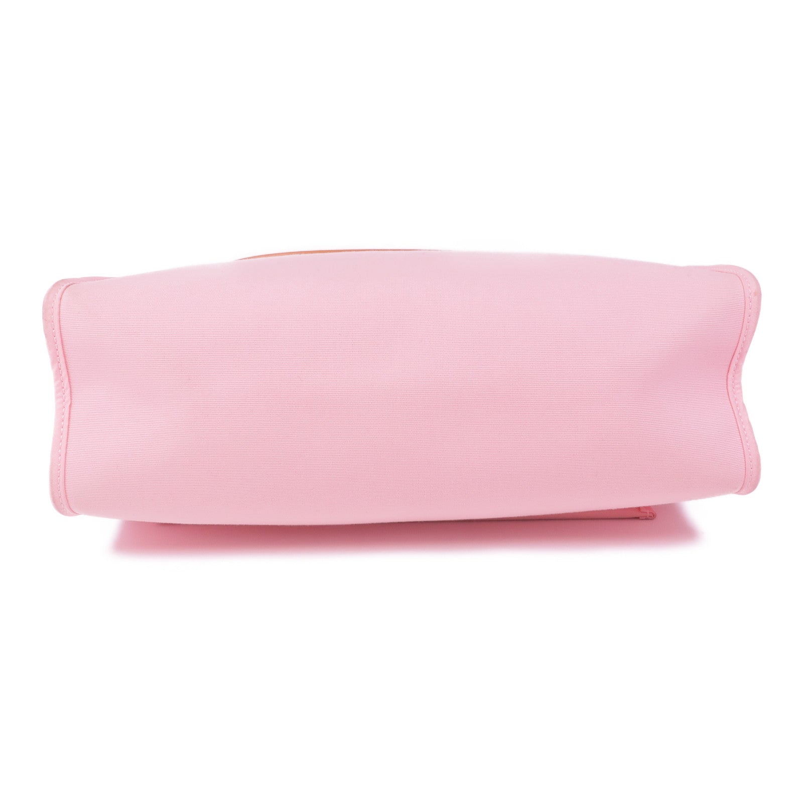 HERMES 帆布Herbag PM銀扣手挽肩背兩用袋Rose Sakura