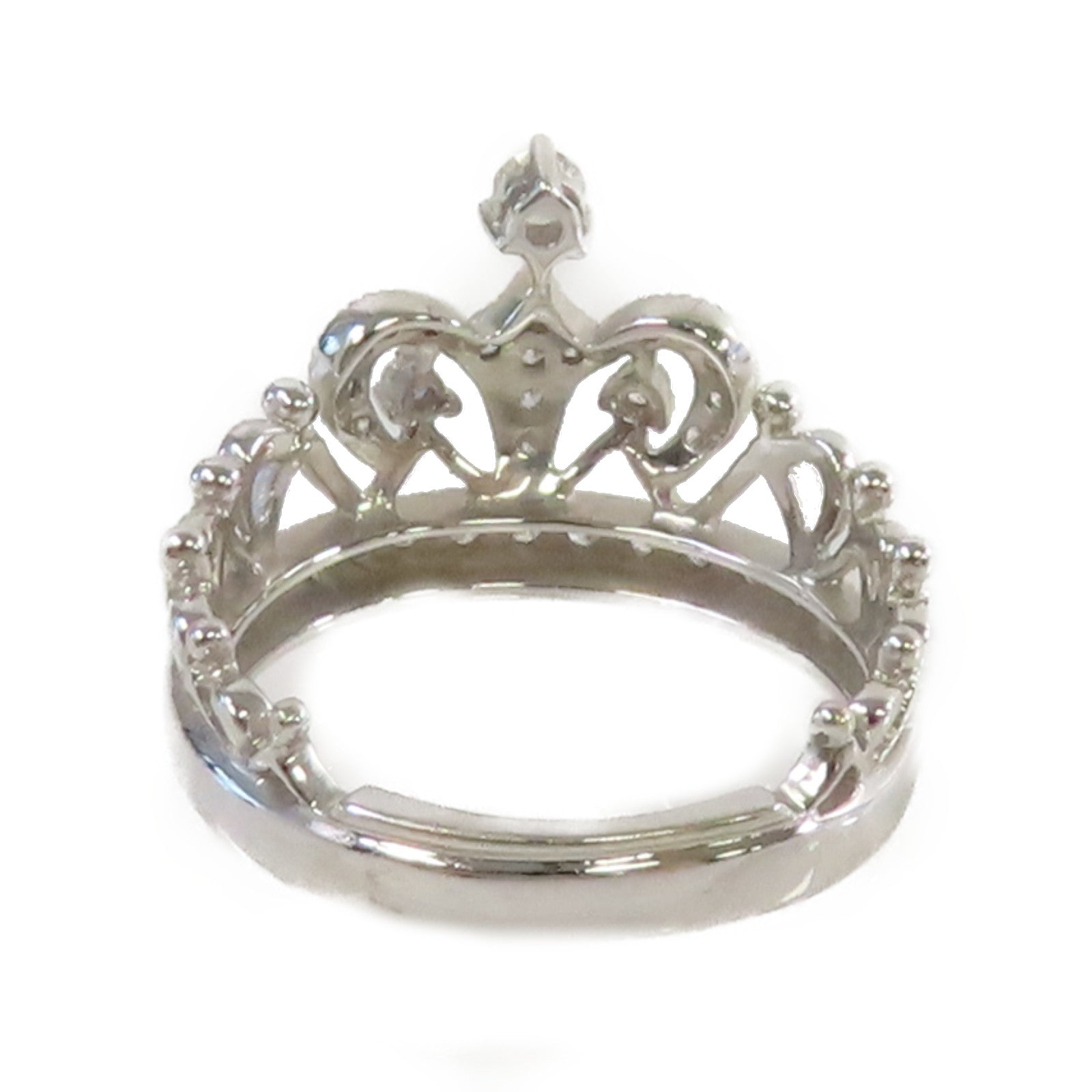 JEWELRY **【激減優惠】18K白金/0.28ct鑽石Diamond Ring戒指US#5.75