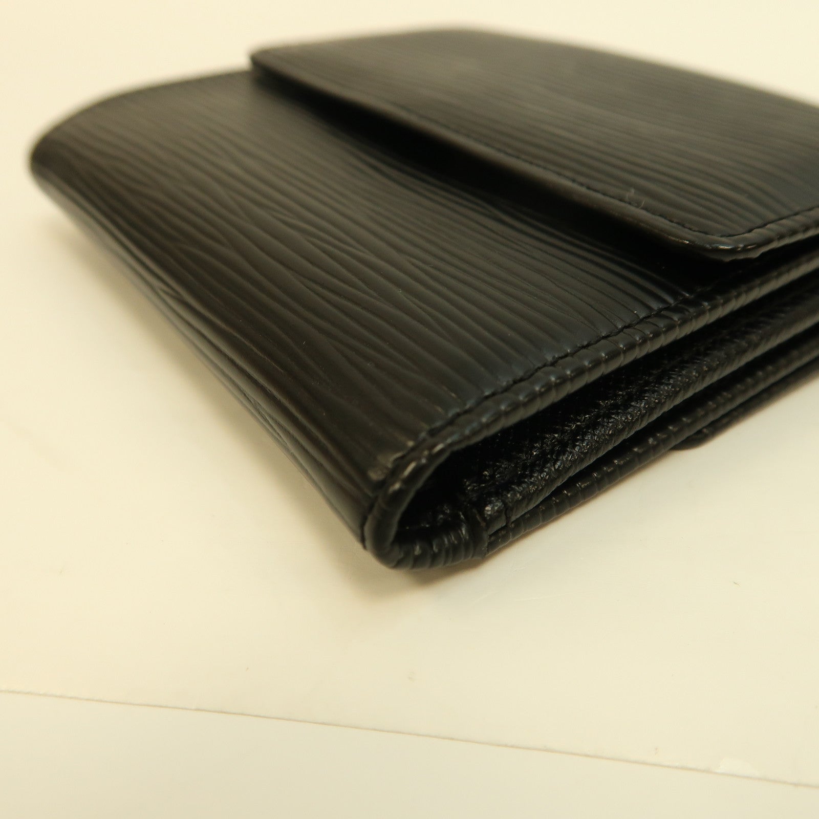 LOUIS VUITTON Epi W Hook Wallet錢包黑色