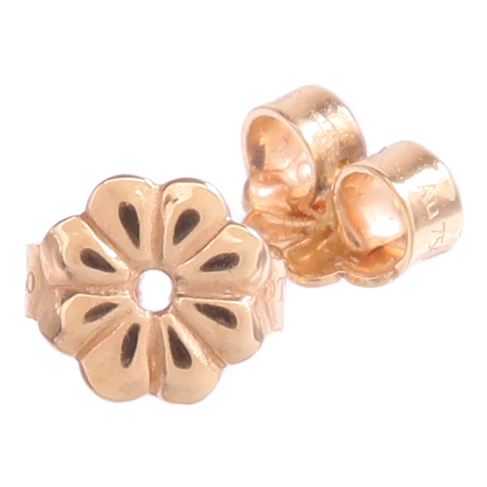 TIFFANY＆CO 18K玫瑰金T Smile Mini Earrings鑽石耳環