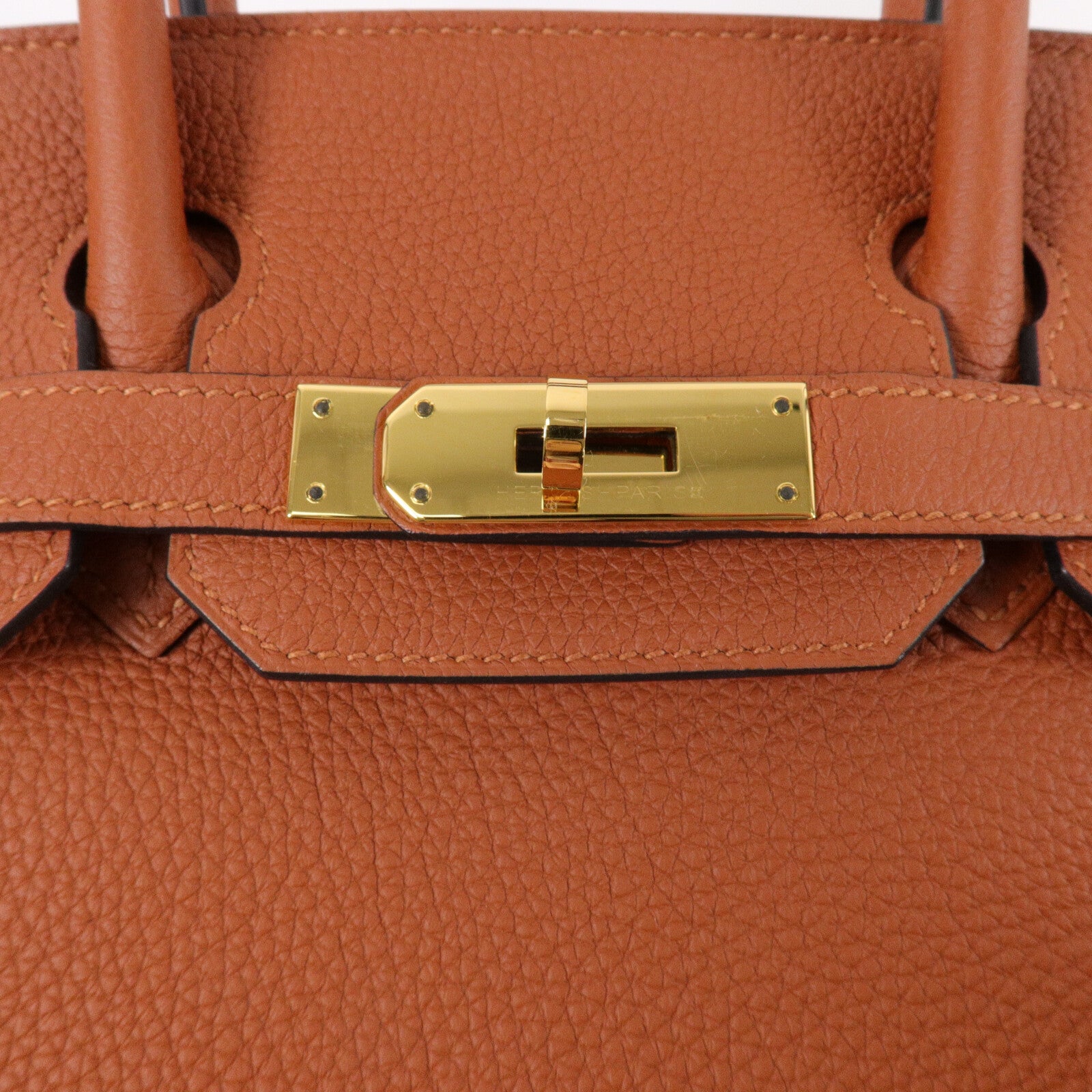 HERMES Togo皮革Birkin 30手挽袋Cuivre