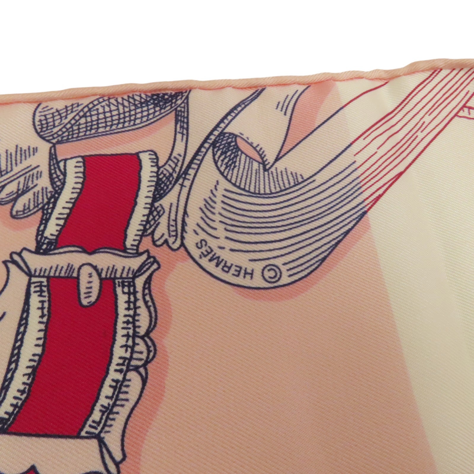 HERMES 絲質Maxi Twilly Scarf絲巾