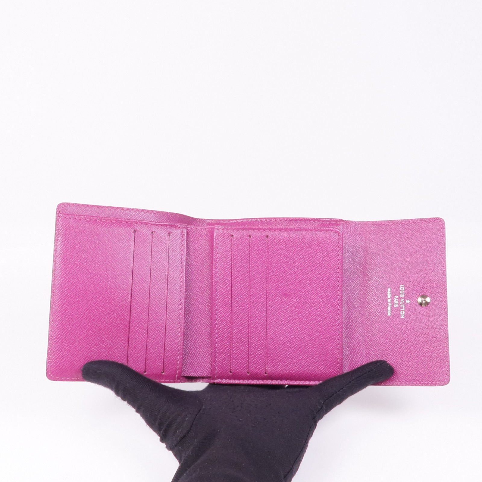 LOUIS VUITTON Epi Wallet銀扣錢包