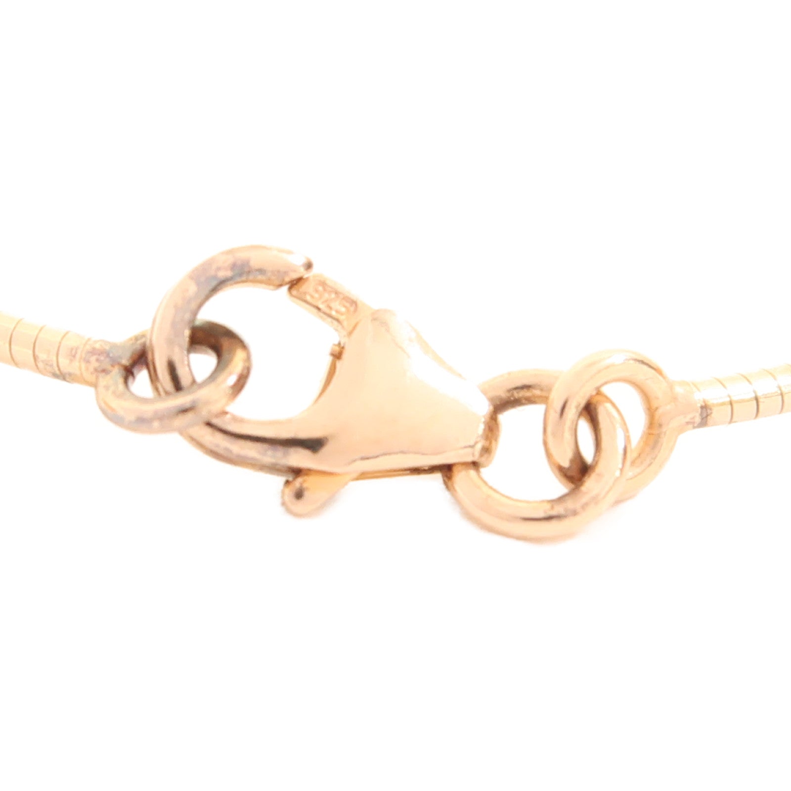 HERMES 金屬Pop H Necklace項鍊白色/金色