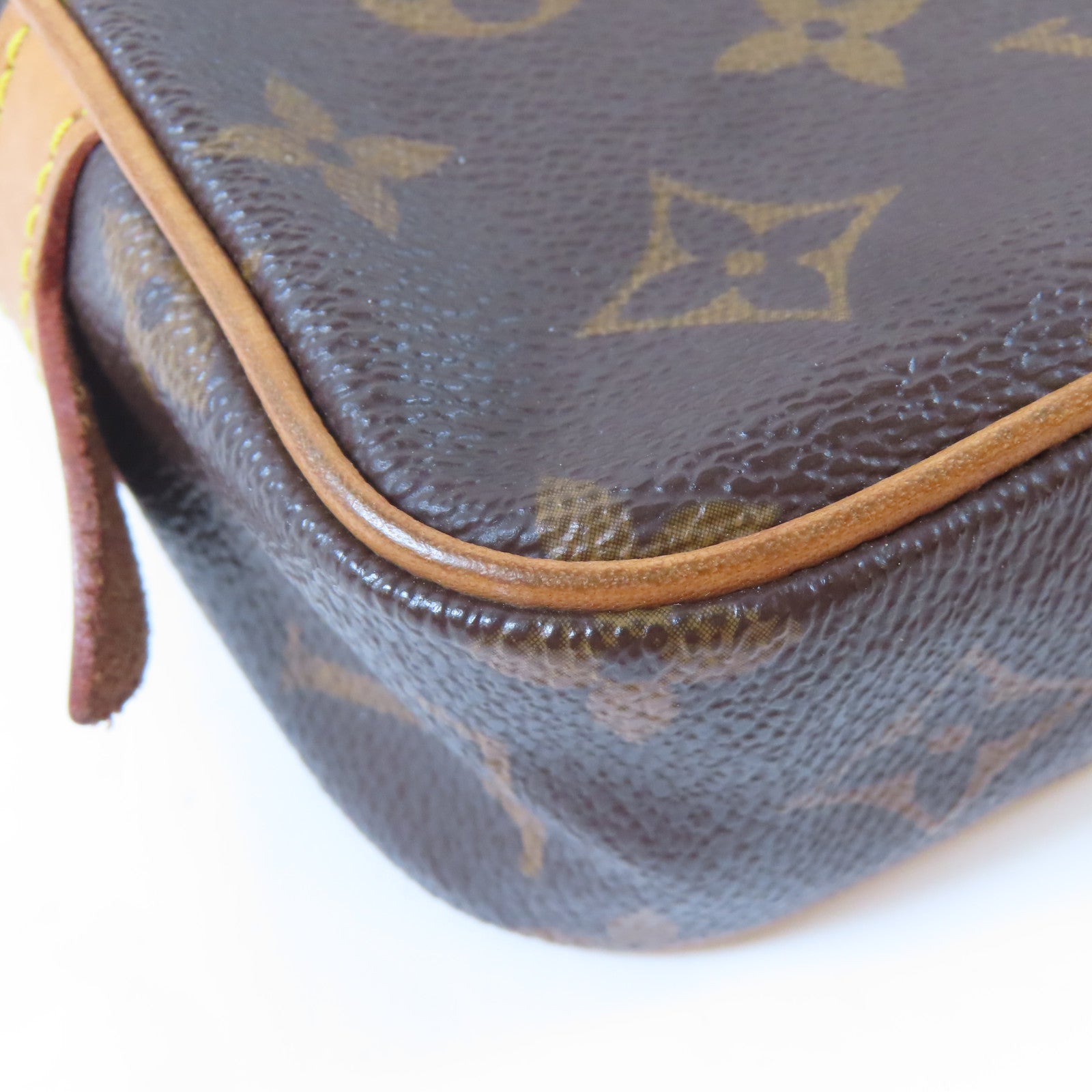 LOUIS VUITTON Monogram Marly Bandouliere金扣肩背袋啡色