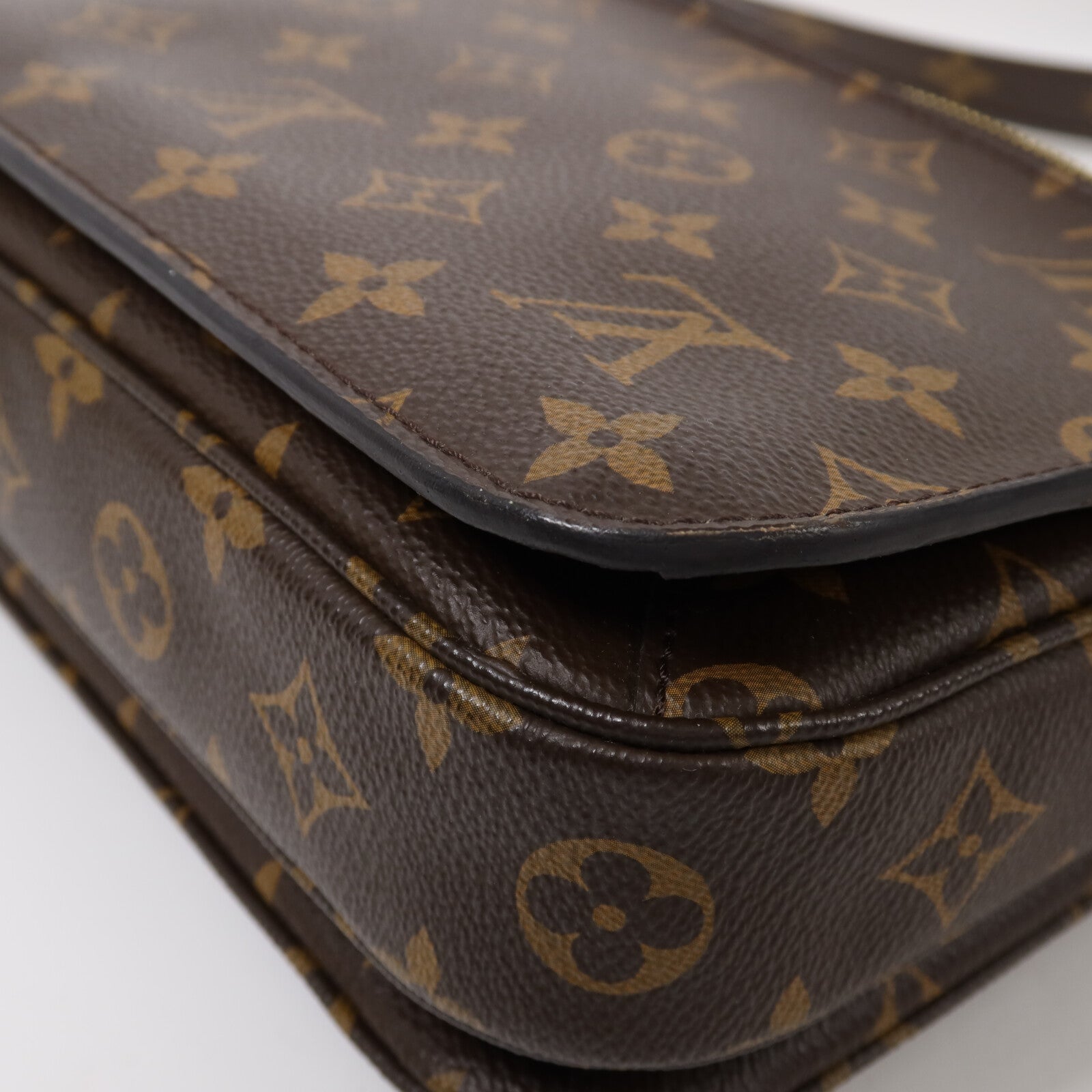 LOUIS VUITTON Monogram Pochette Metis MM金扣手挽肩背兩用袋