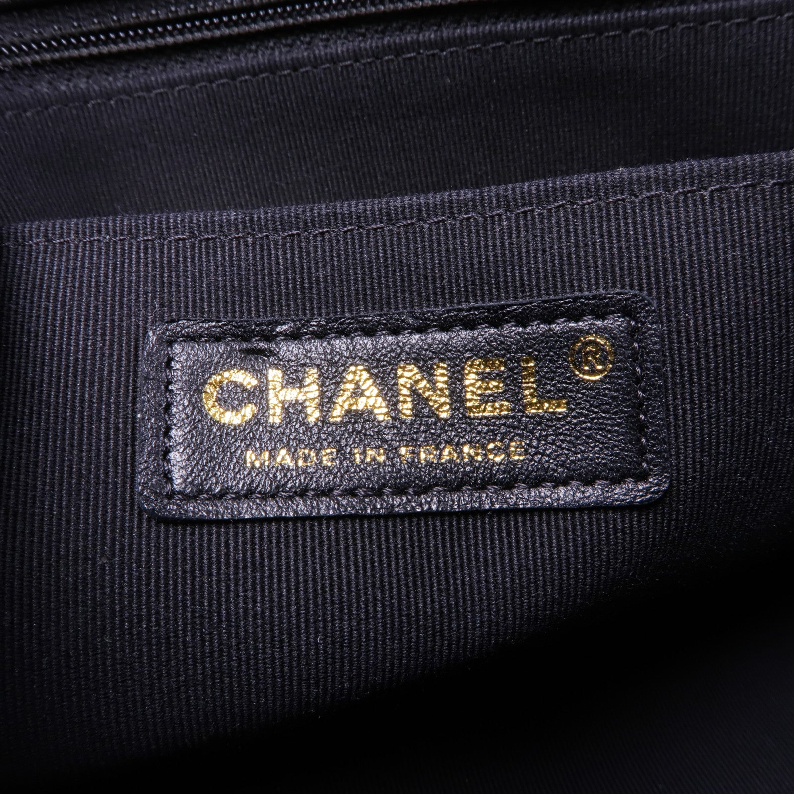 CHANEL 羊皮皮革Chain Shoulder Bag金扣鏈帶肩背袋