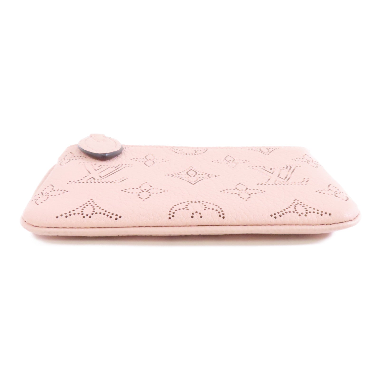 LOUIS VUITTON Mahina Key & Coin Case銀扣零錢包粉紅色
