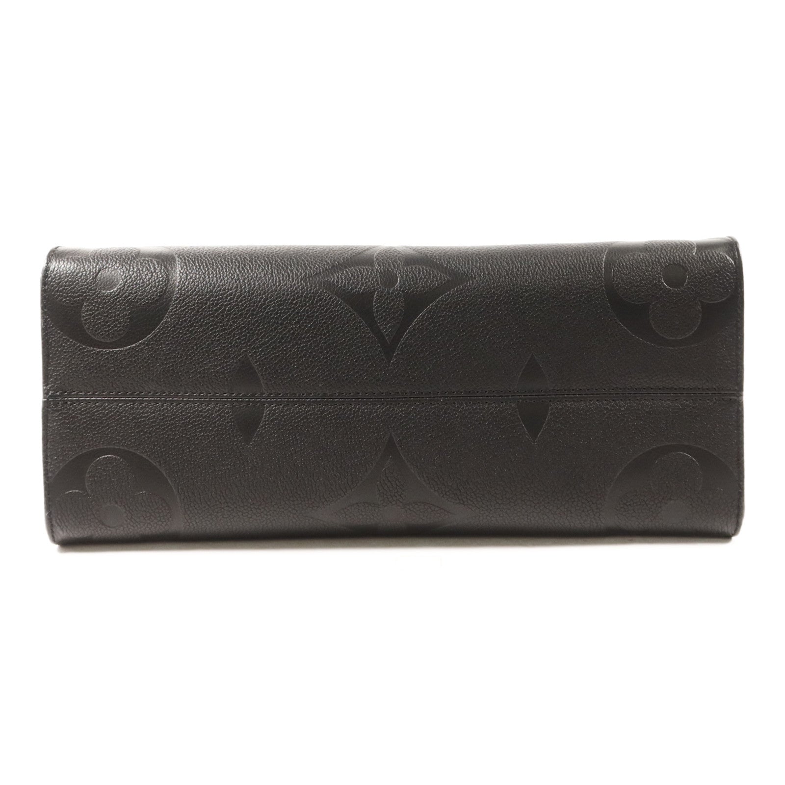 LOUIS VUITTON Monogram Empreinte On The Go MM金扣手挽肩背兩用袋